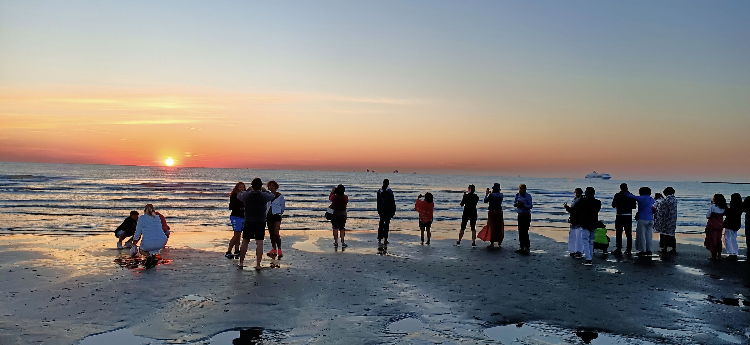 Sunrise over the Adriatic Sea