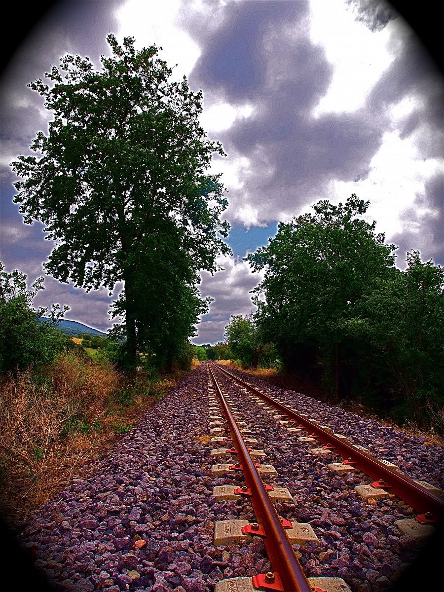 the wooden sleepers had more charm