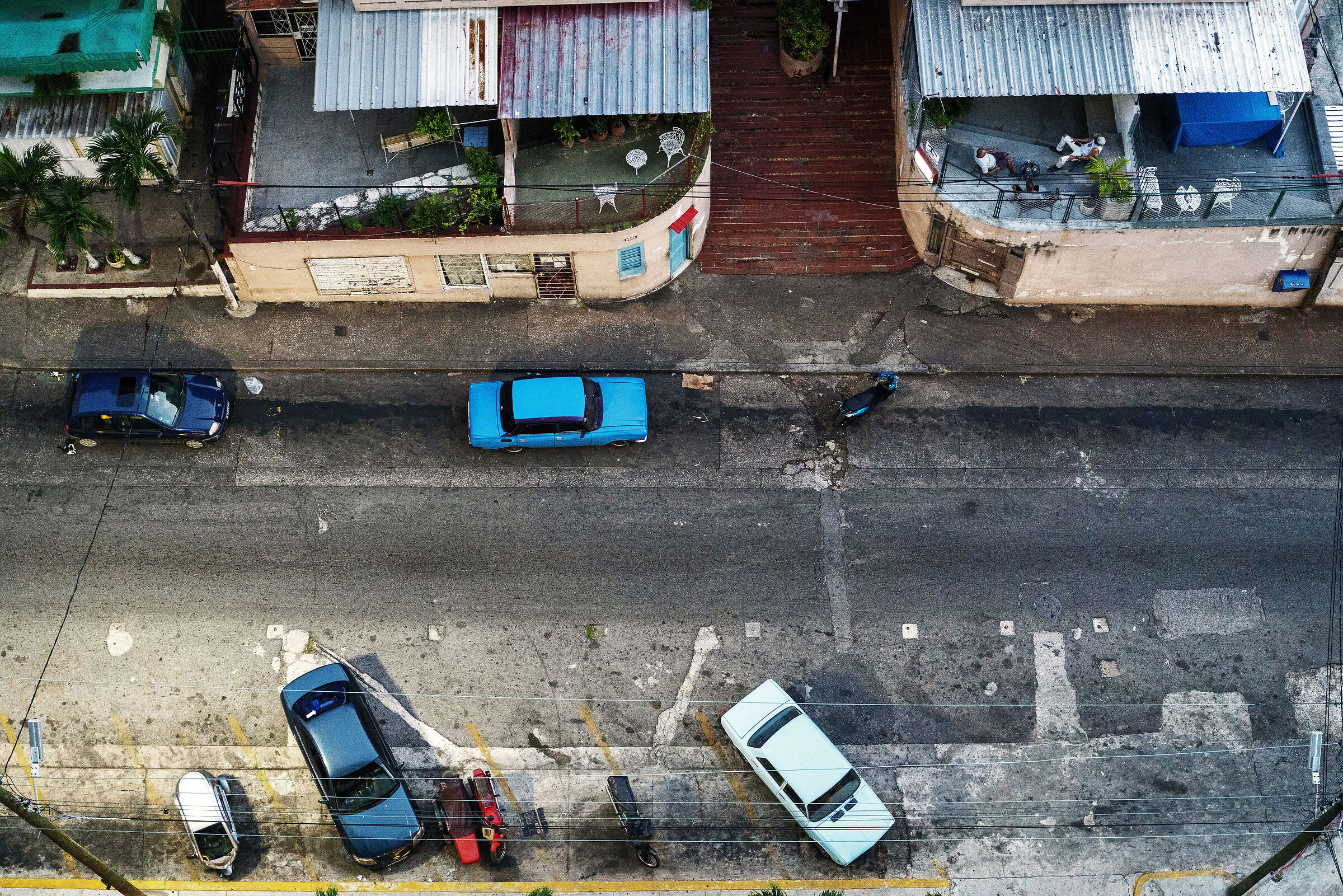 Dalla finestra dell'hotel Capri