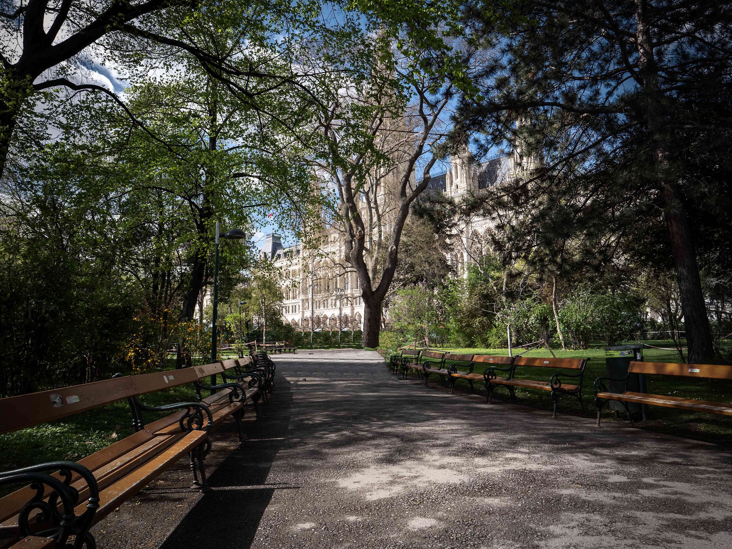 Vienna. Il Parco municipale