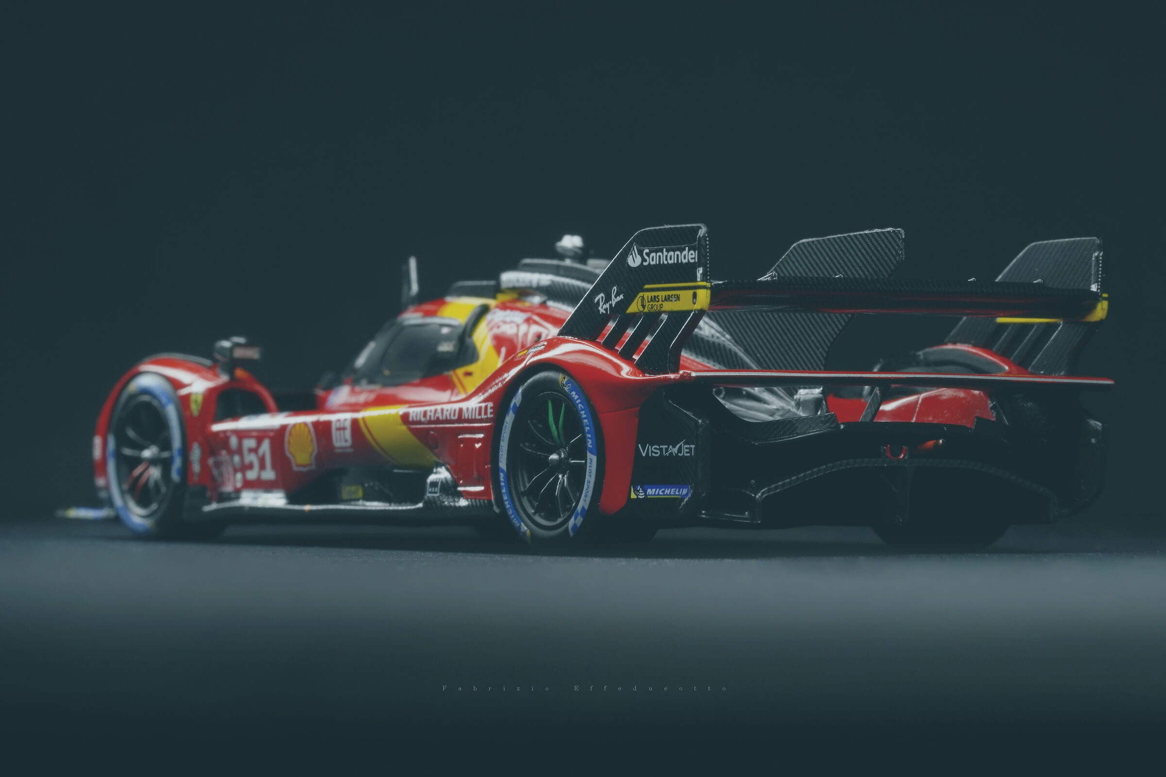 Ferrari 499 P Le Mans winner 2023 in 1/43 scale