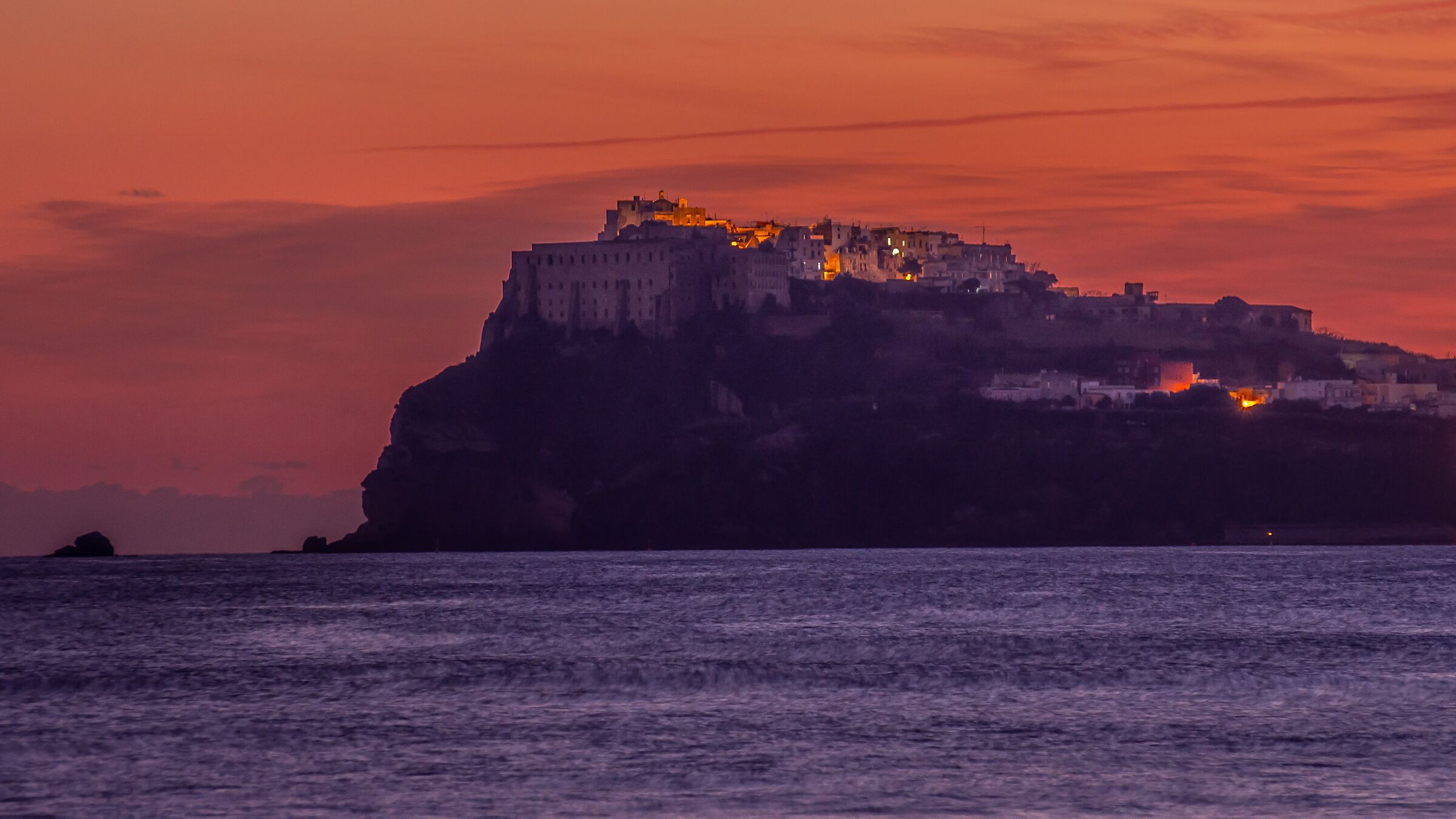 Procida seen from Bacoli