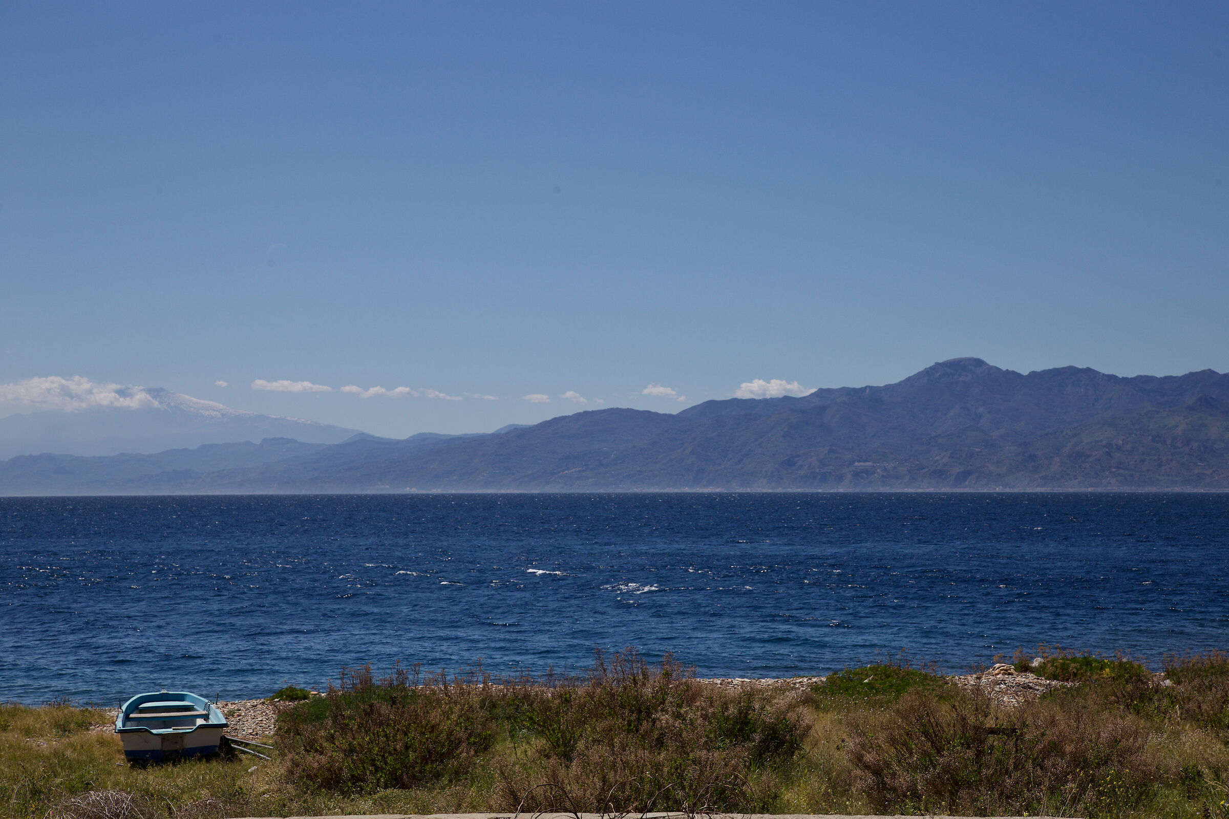 La Sicilia vista da Reggio Calabria