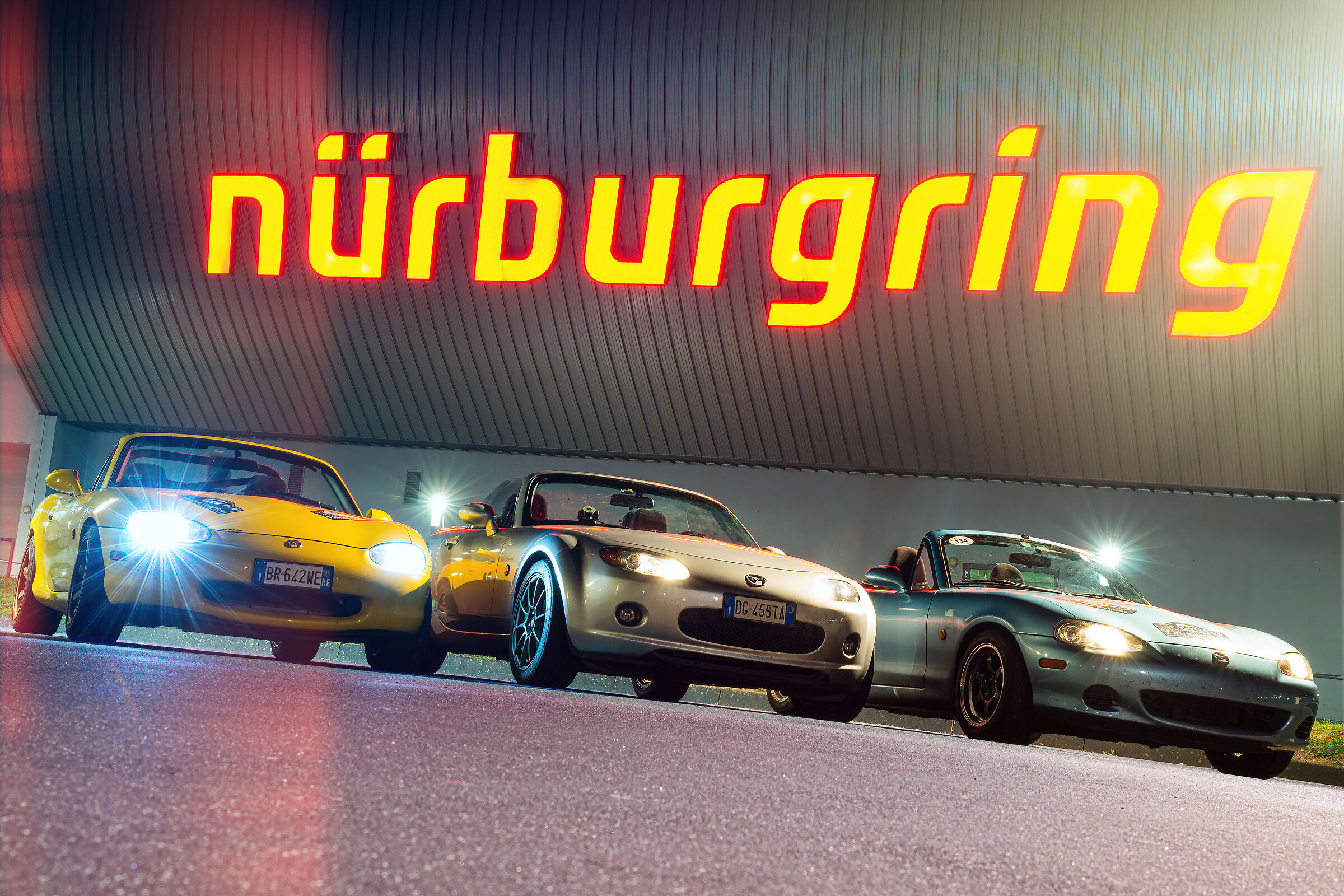 miatine al Nurburgring