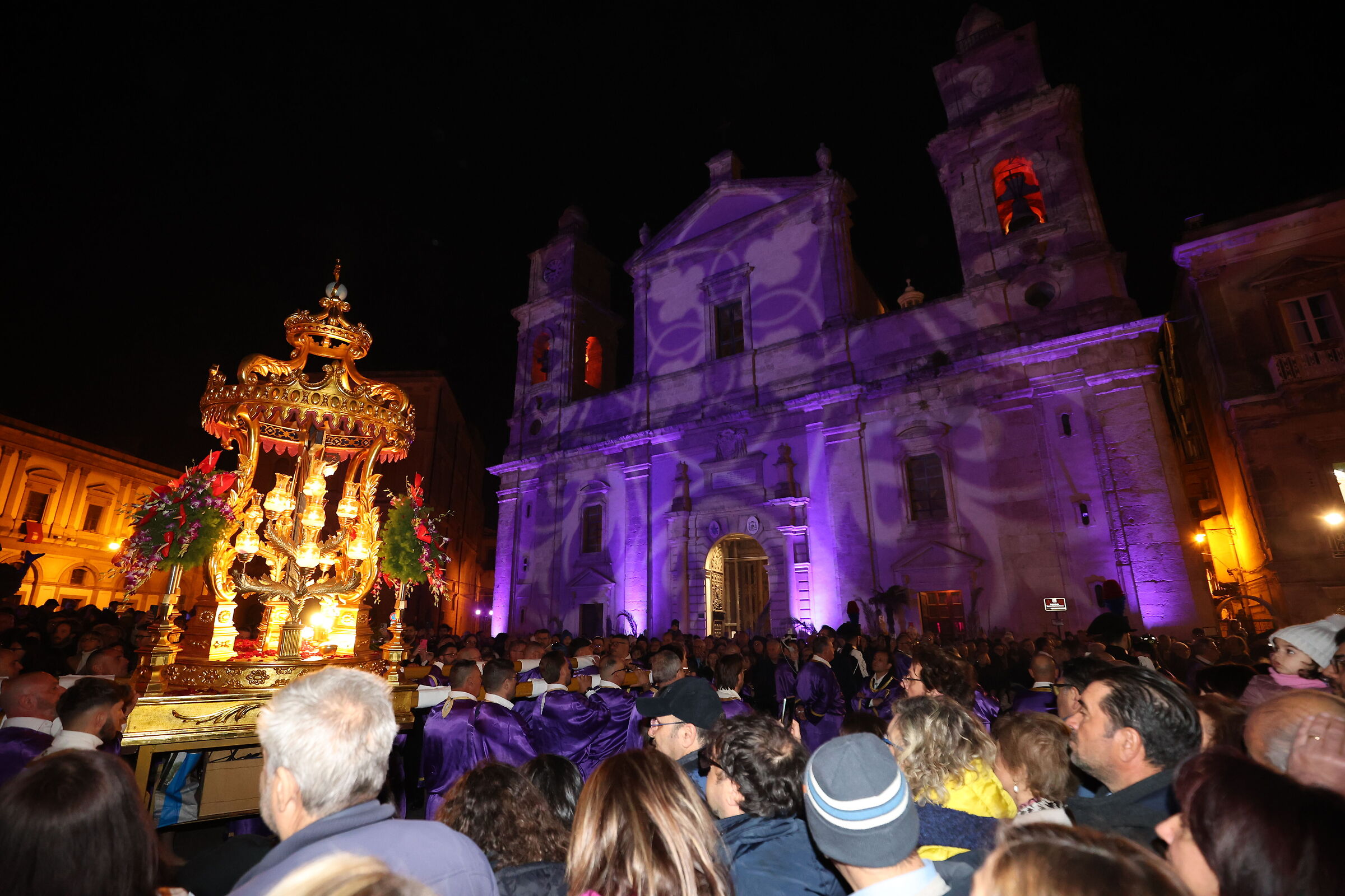 L'arrivoin Piazza Garibaldi