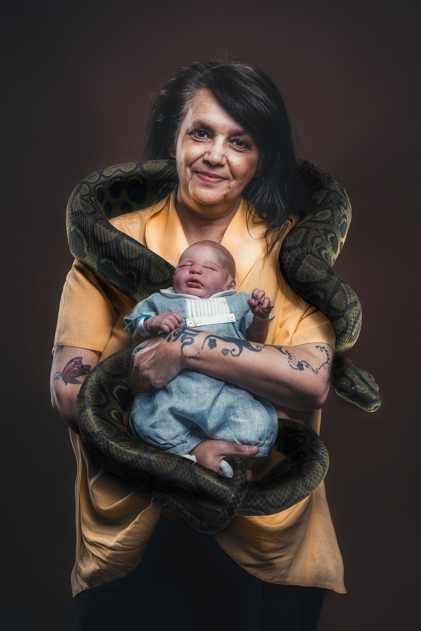 Mom and Snake