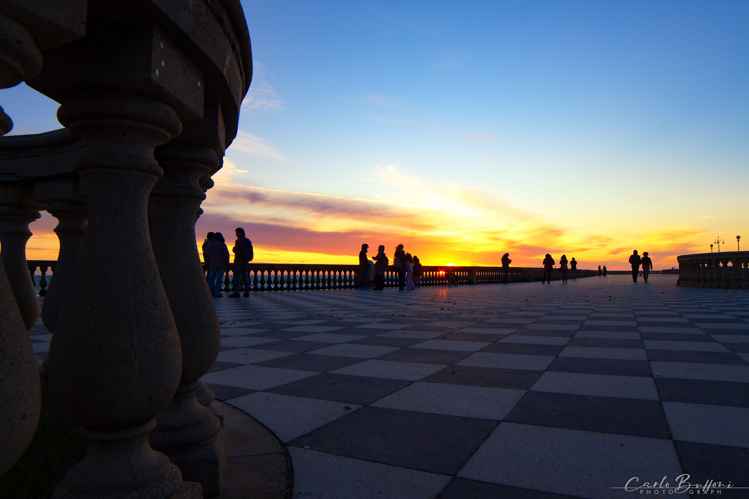 Tramonto alla Terrazza Mascagni