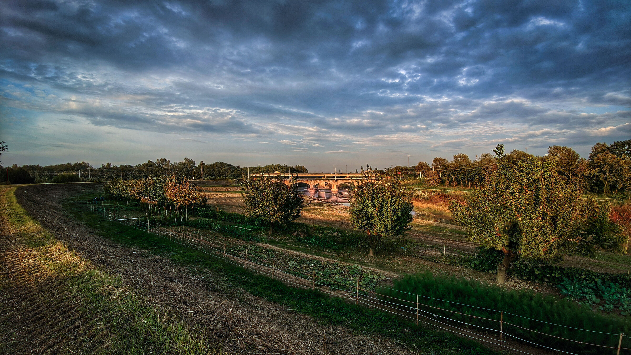 Cesena, railway bridge