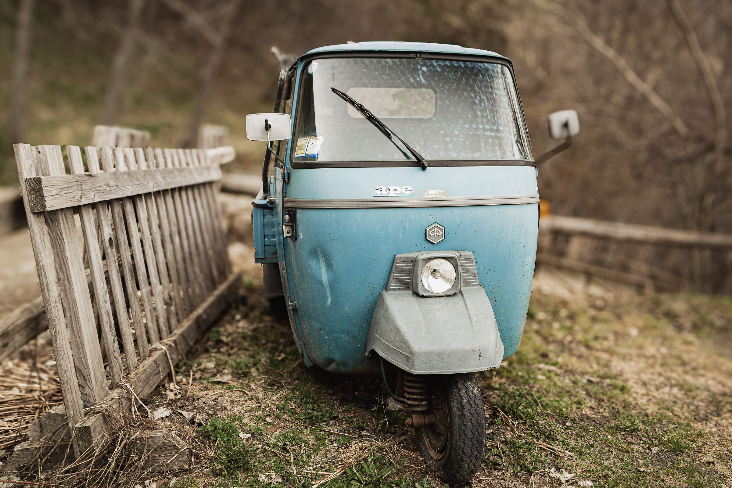 Still Life with Piaggio Ape