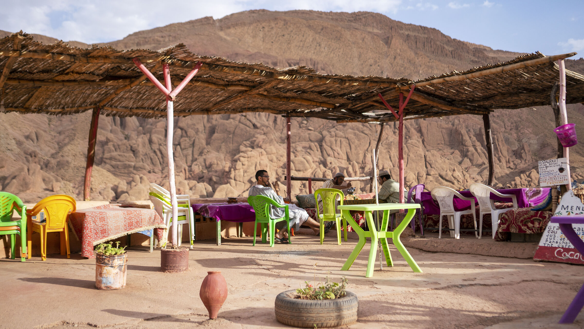 Tea time in Alto Atlante, Marocco