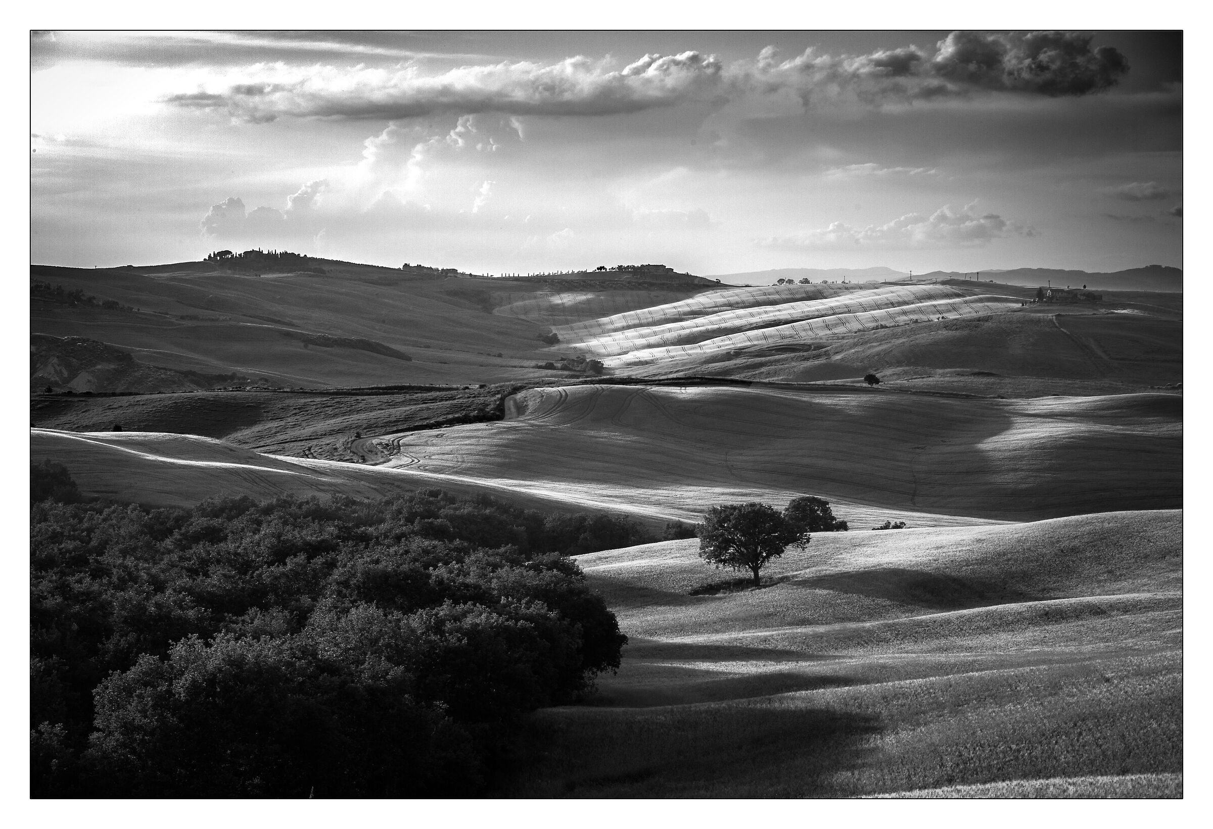 S. Quirico D'Orcia lato B. Monochrome