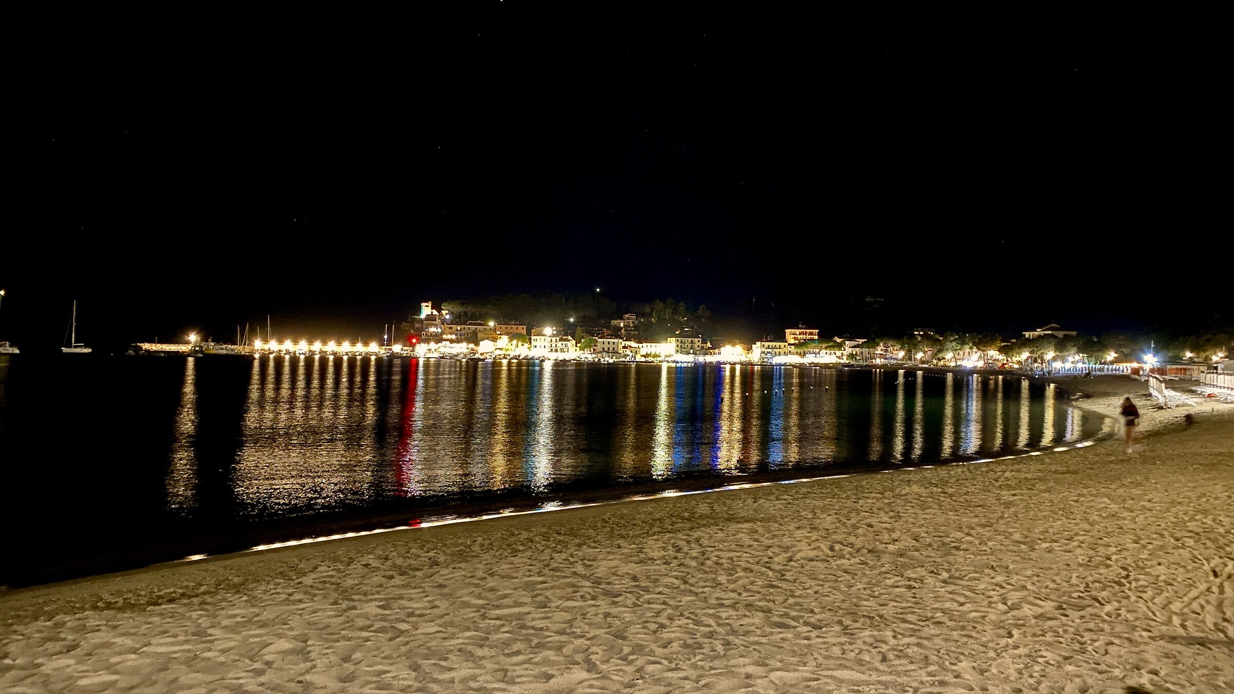 Island of Elba by Night