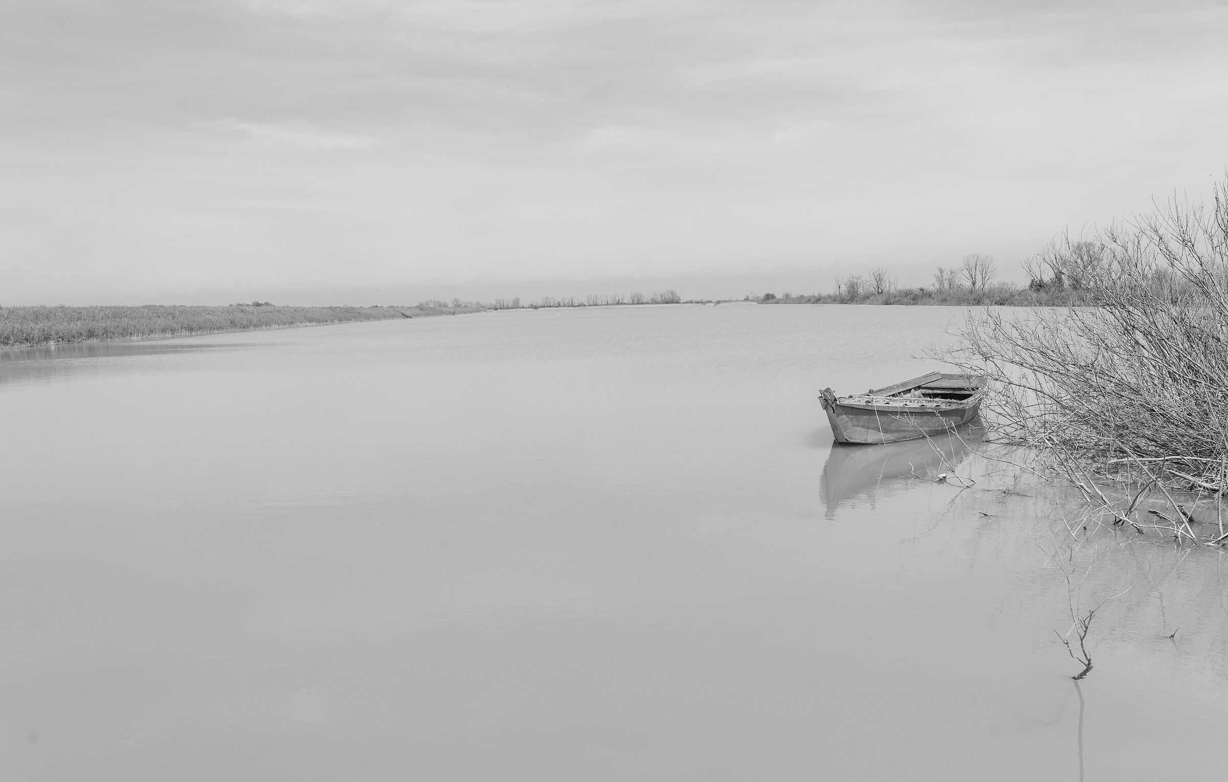 La barchetta abbandonata