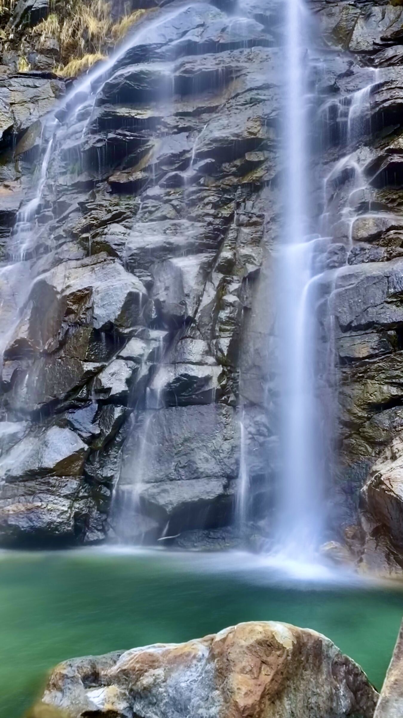 Acquafraggia Waterfall