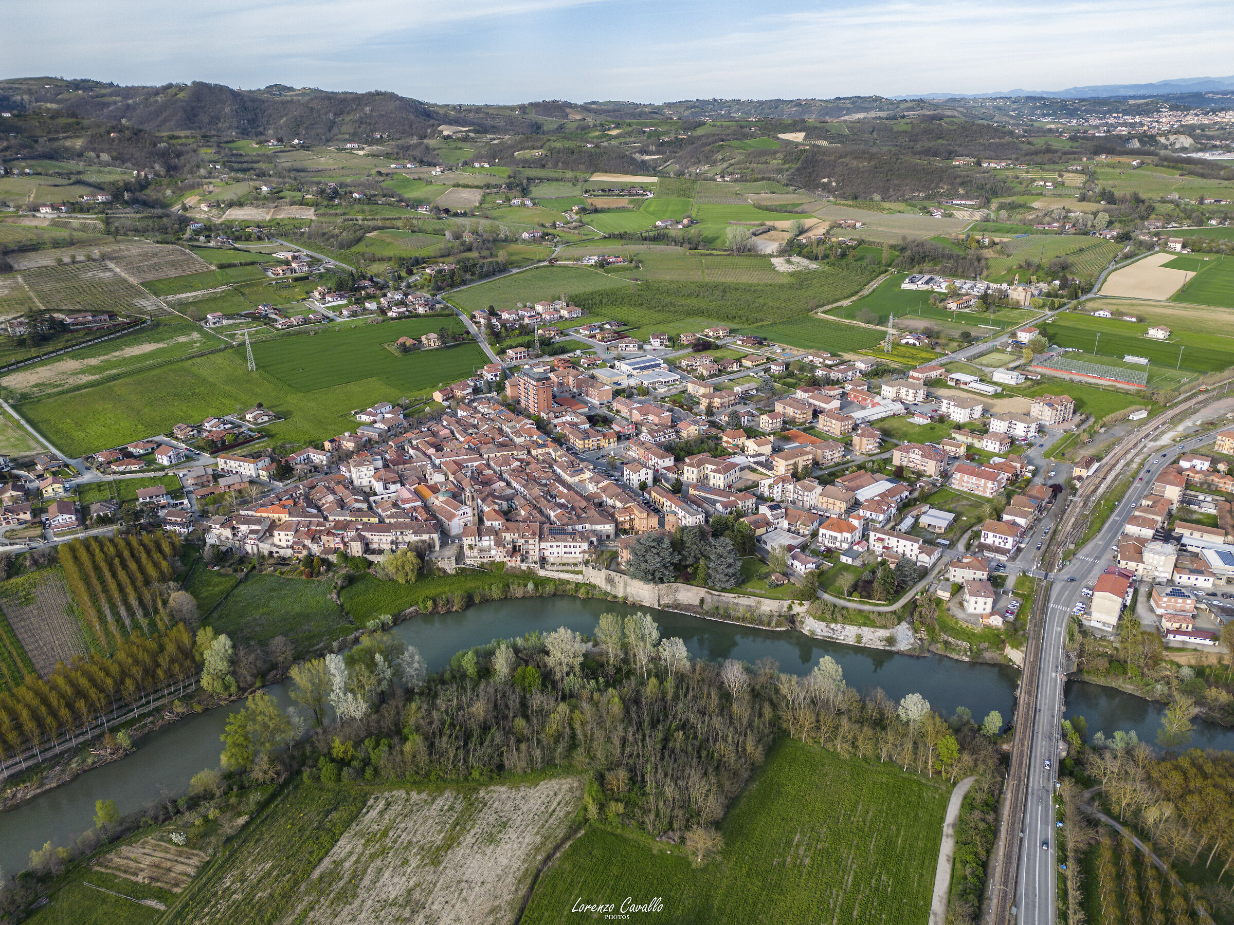 Bistagno from above 2