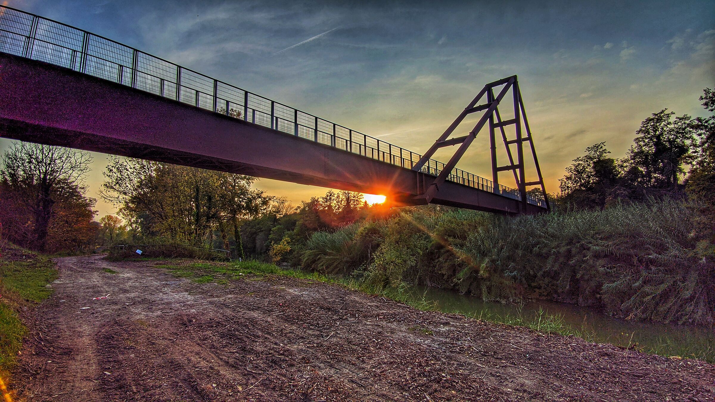 Cesena, aqueduct bridge