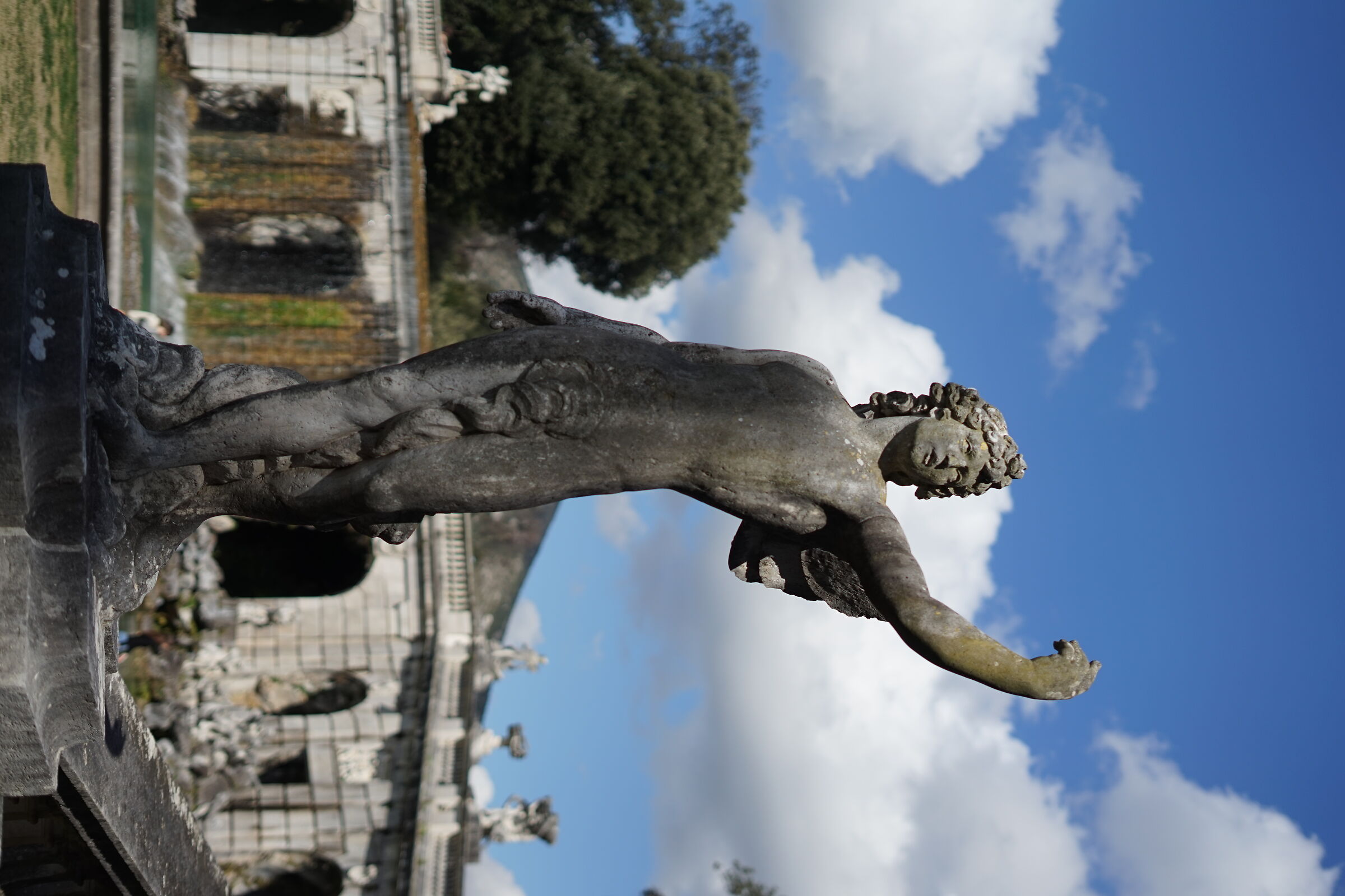 Fountain statue Royal Palace of Caserta