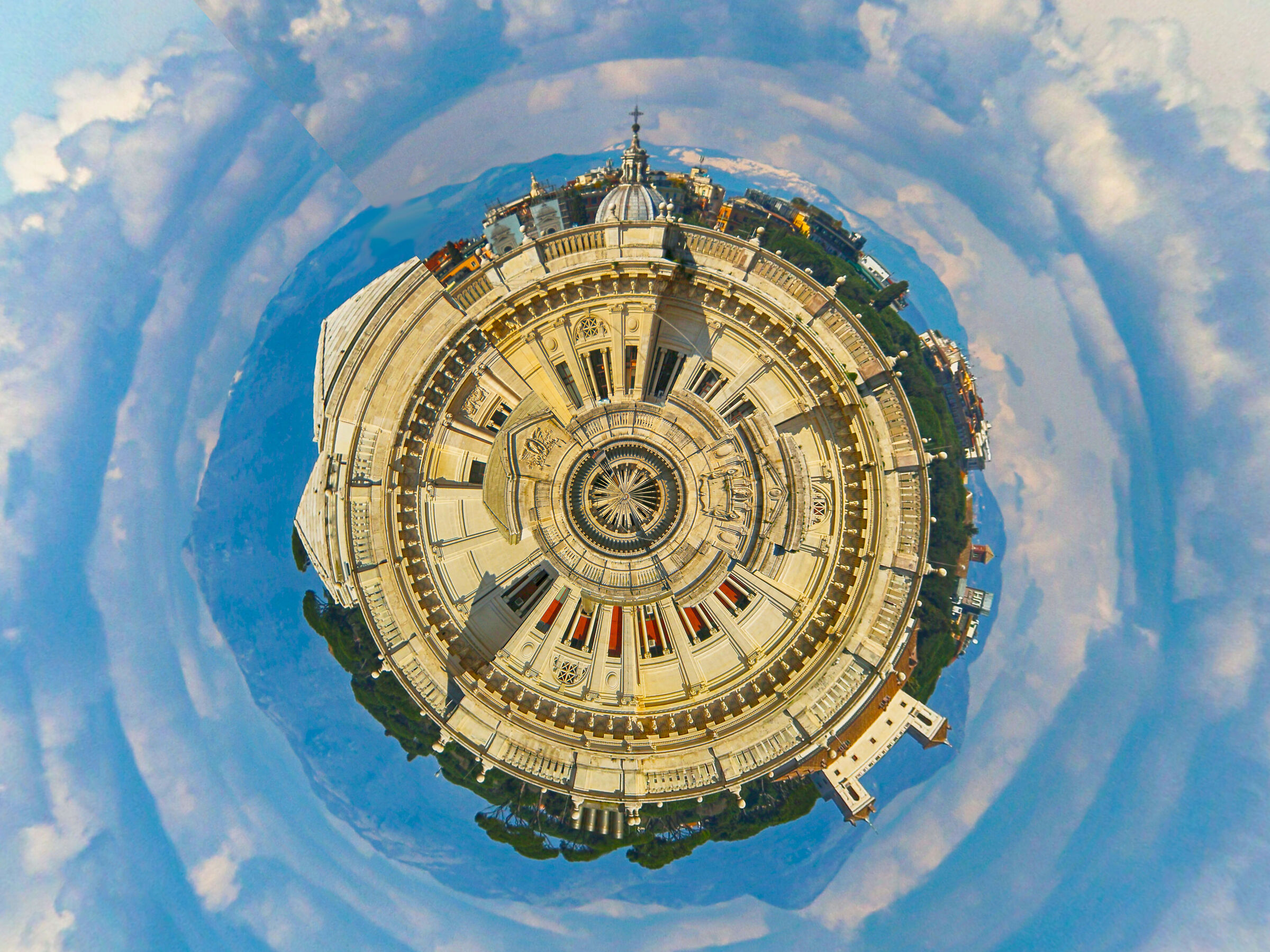 Roma...vista a 360 gradi...