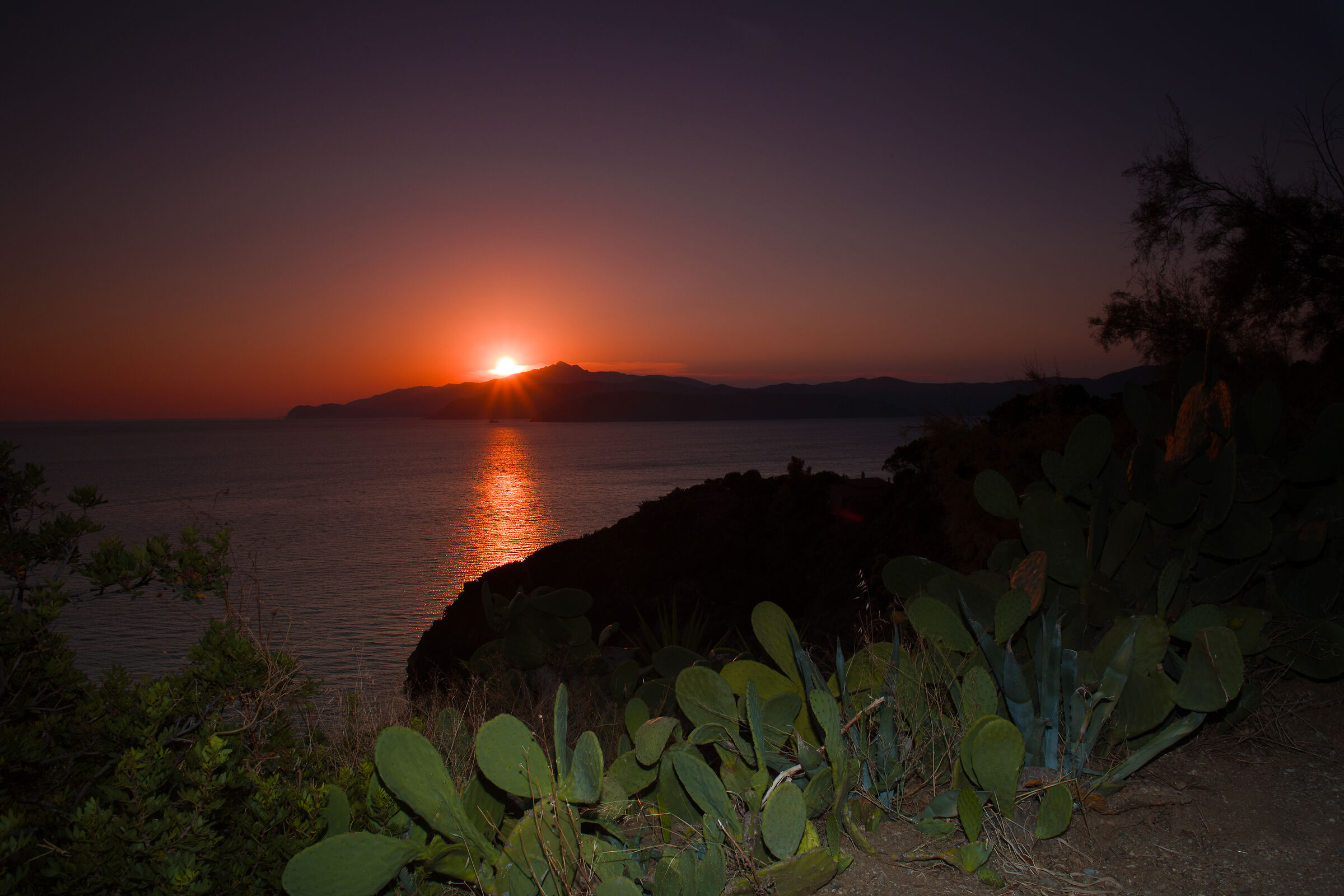 Elba tramonto