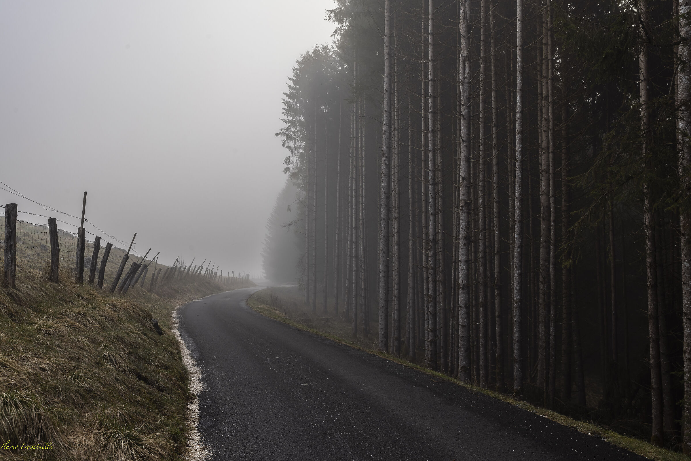 Strada per val Menera