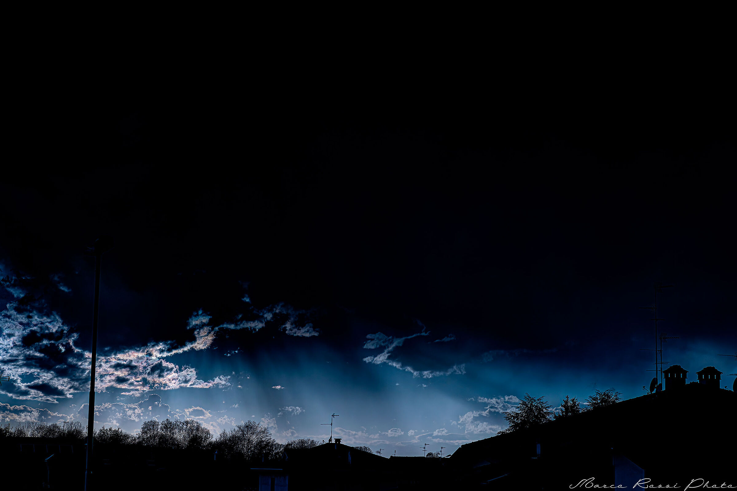 It was a dark and ........ evening