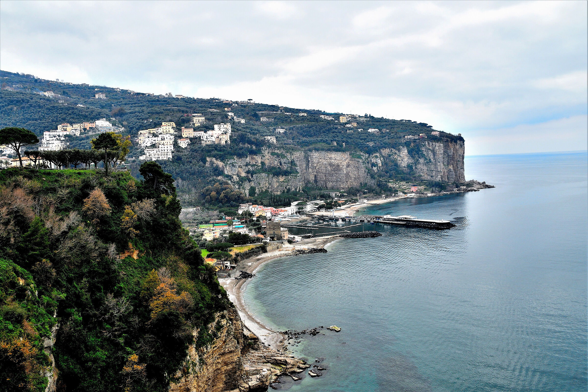 Seiano visto da Vico Equense.