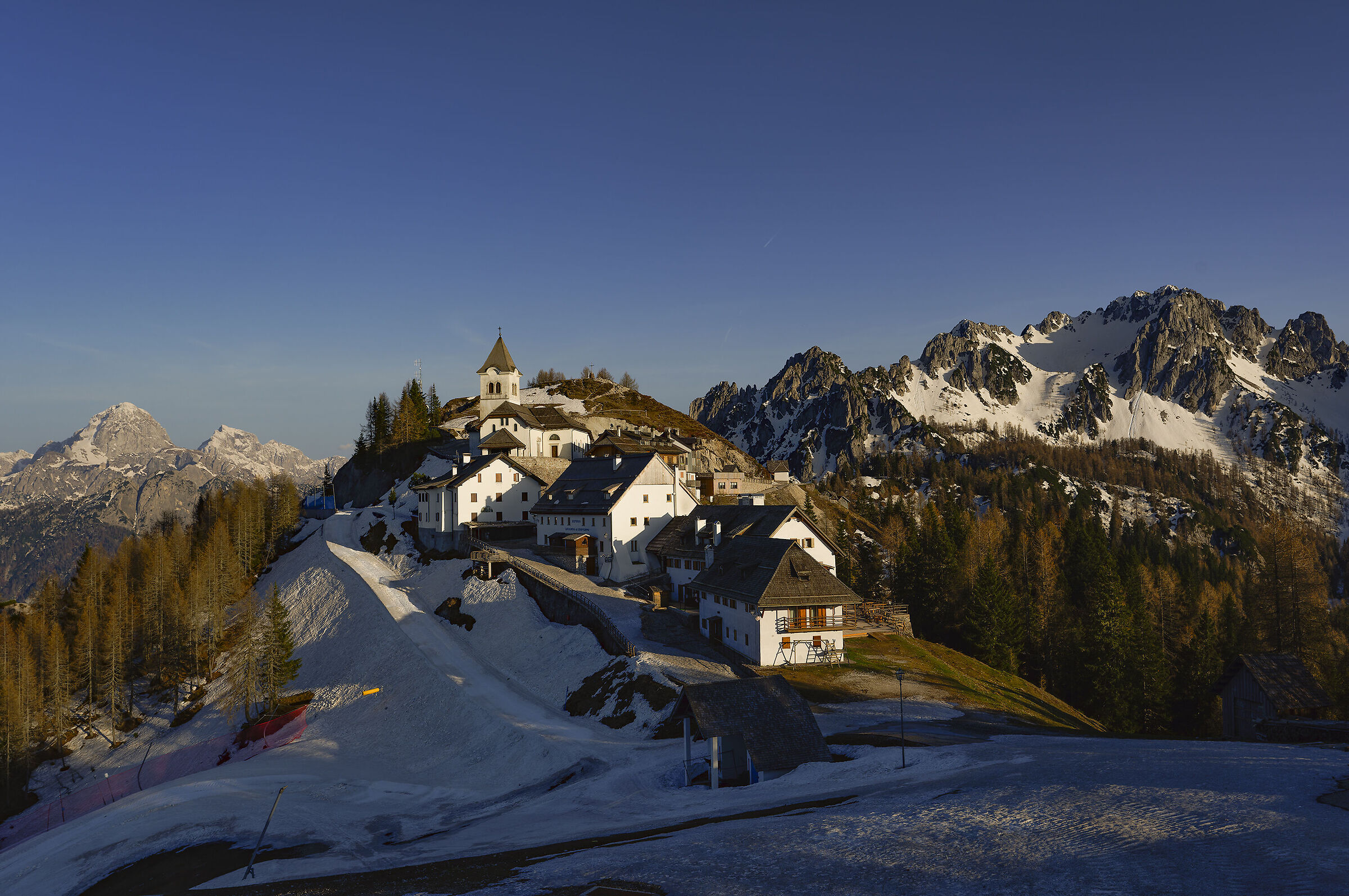 Last lights on M.Lussari