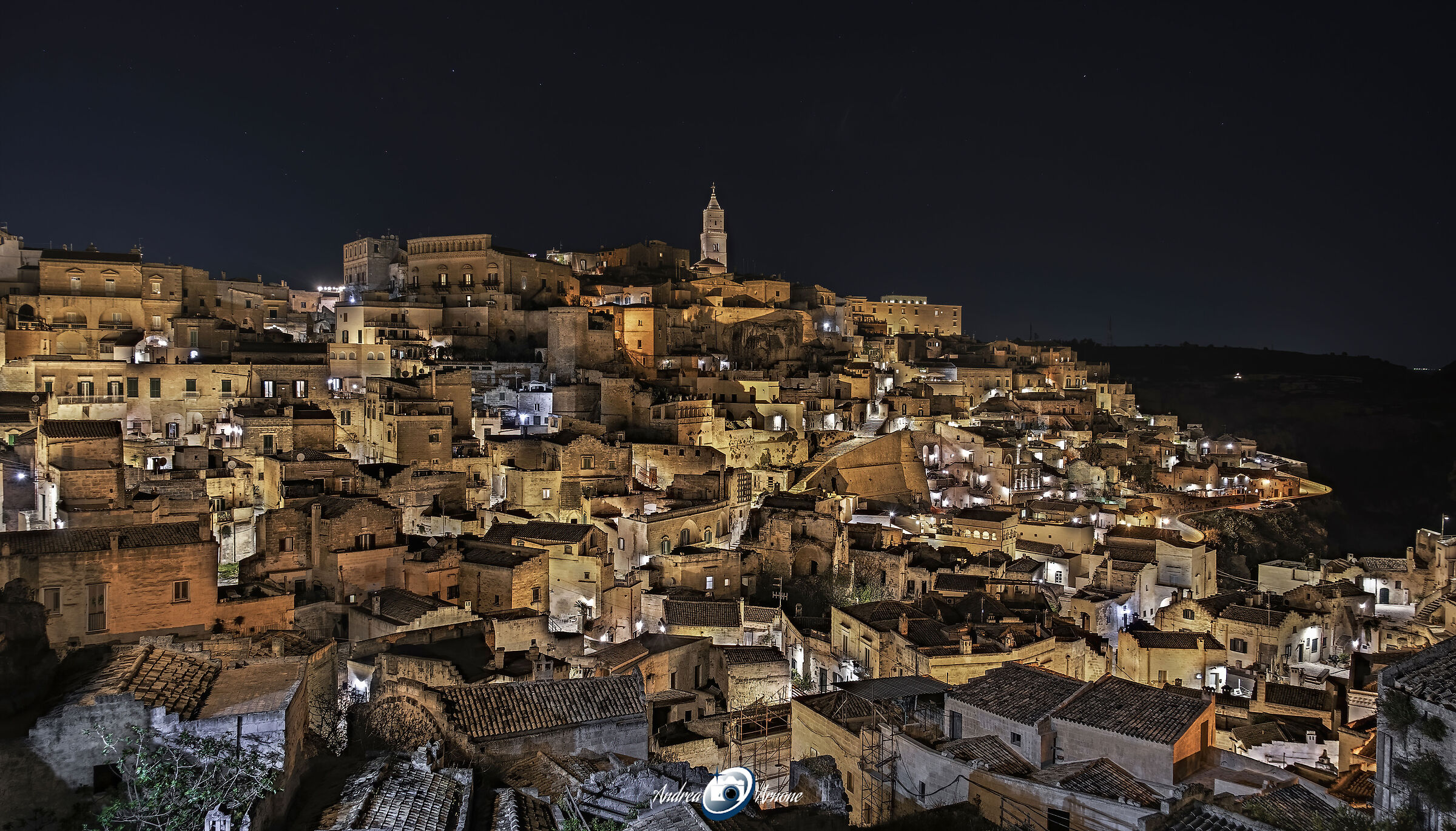 Matera in Notturna