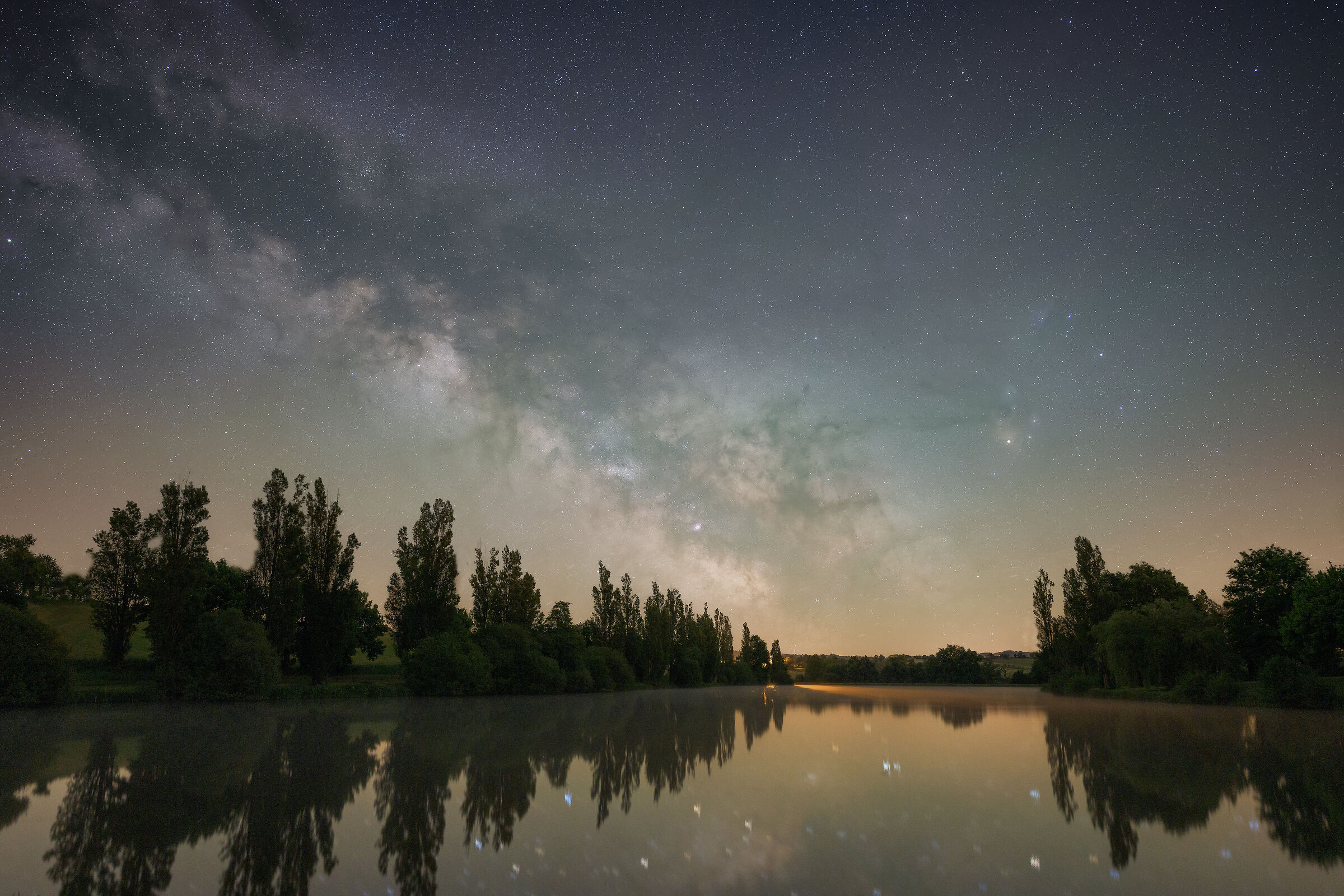 Una notte al laghetto