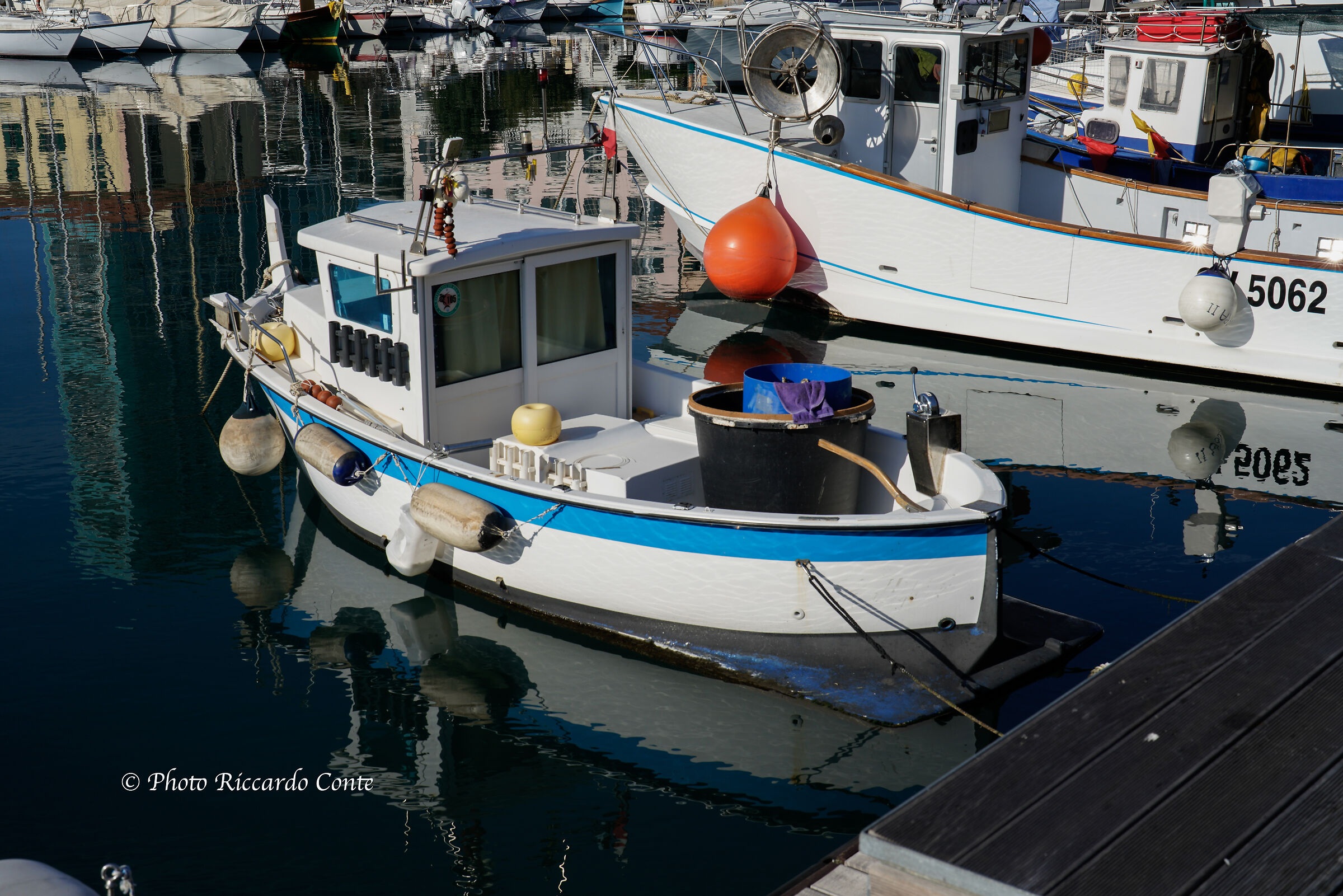 Boats at sunset....