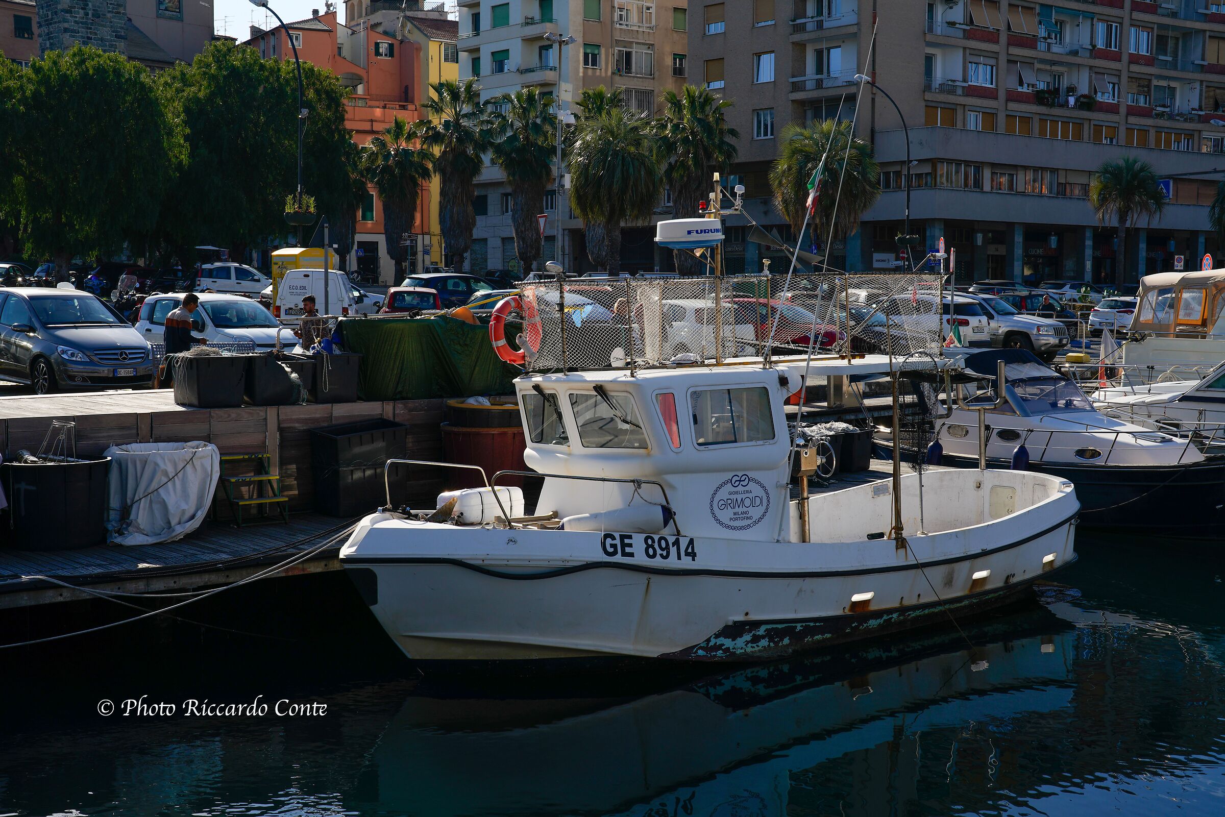 Boats at sunset....