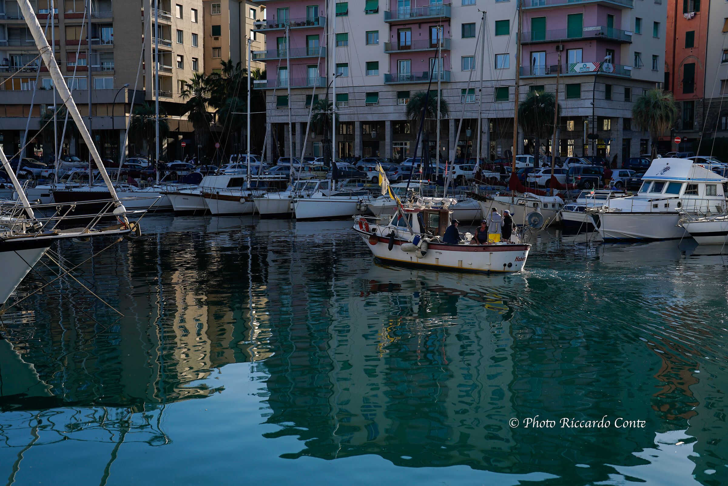 Boats at sunset....