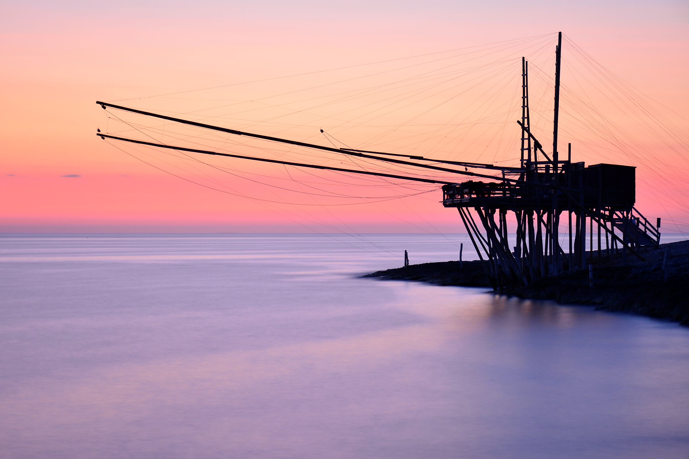 Aurora pastello al trabucco