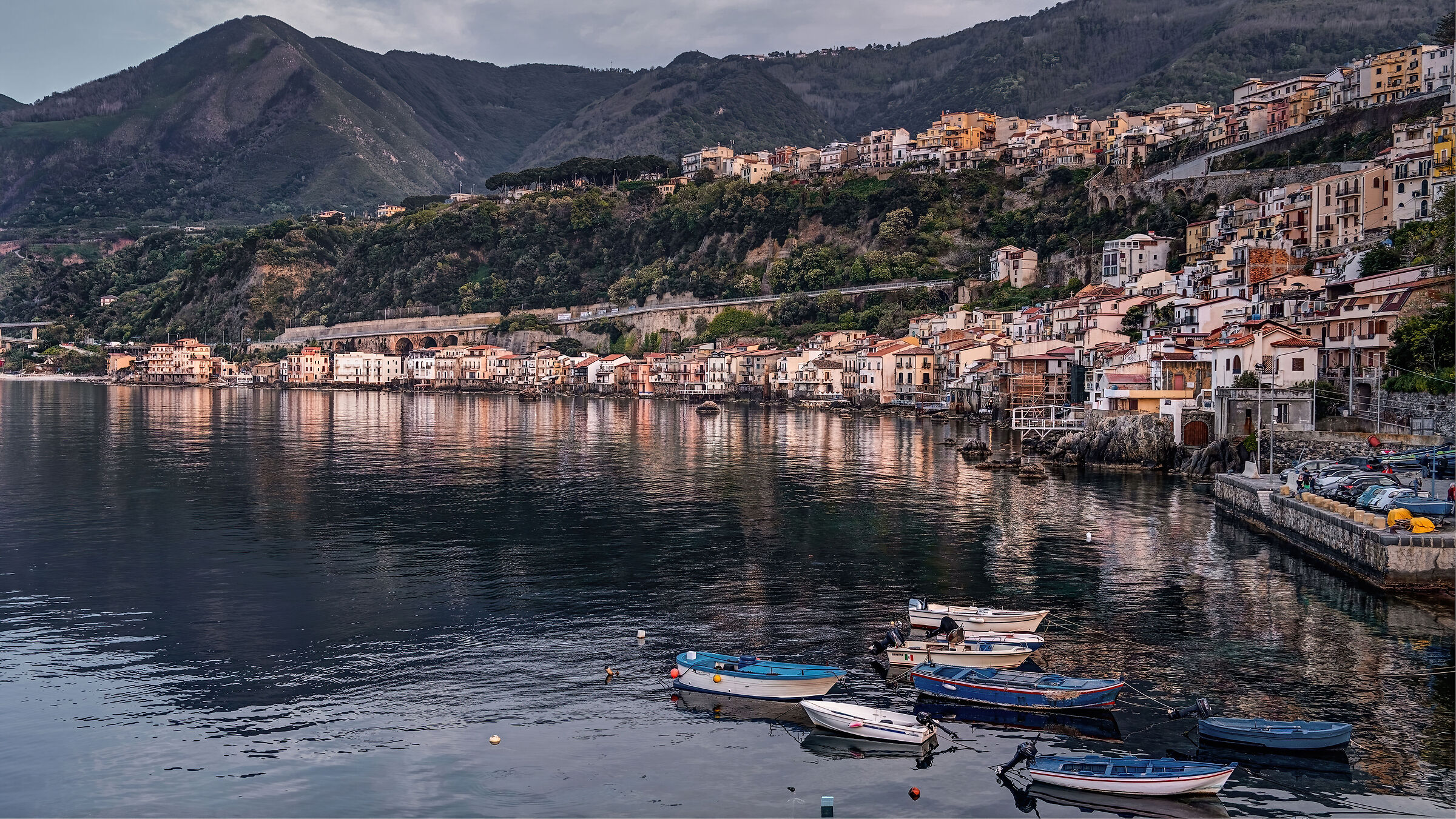 un quadro di chianalea - scilla