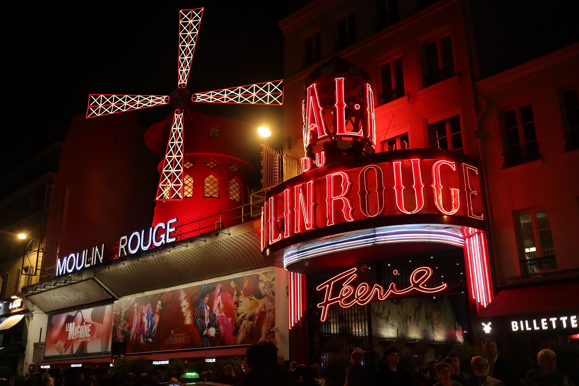 Mulin Rouge, April 2024, Paris.