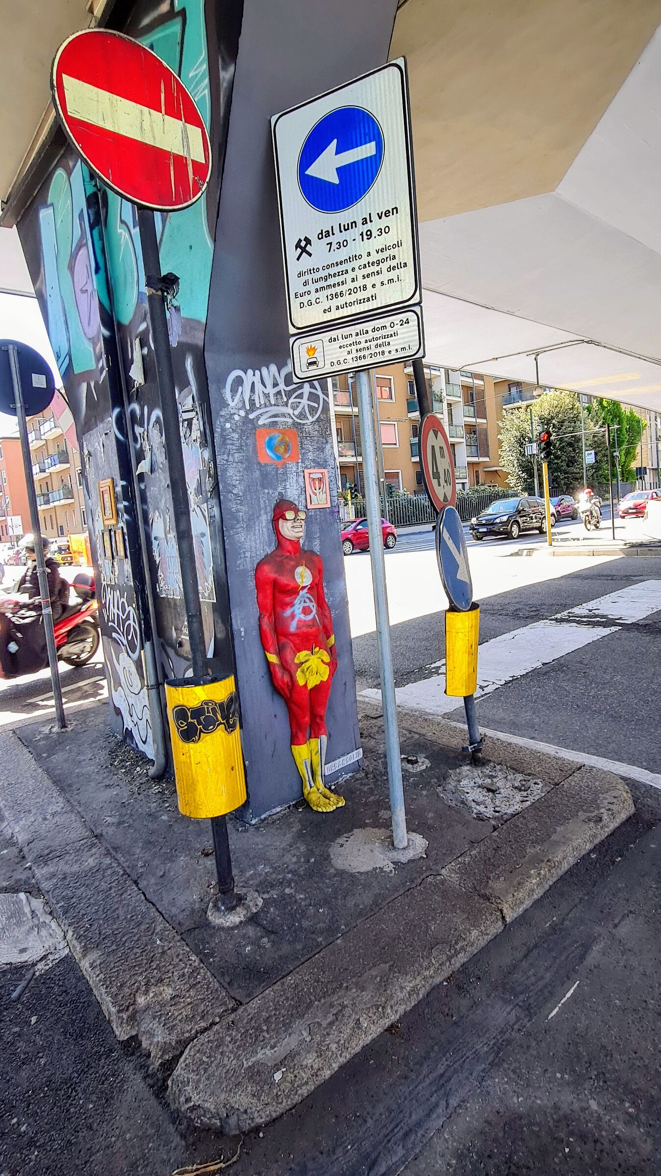 Vivo.. sotto il ponte della Ghisolfa (MI)