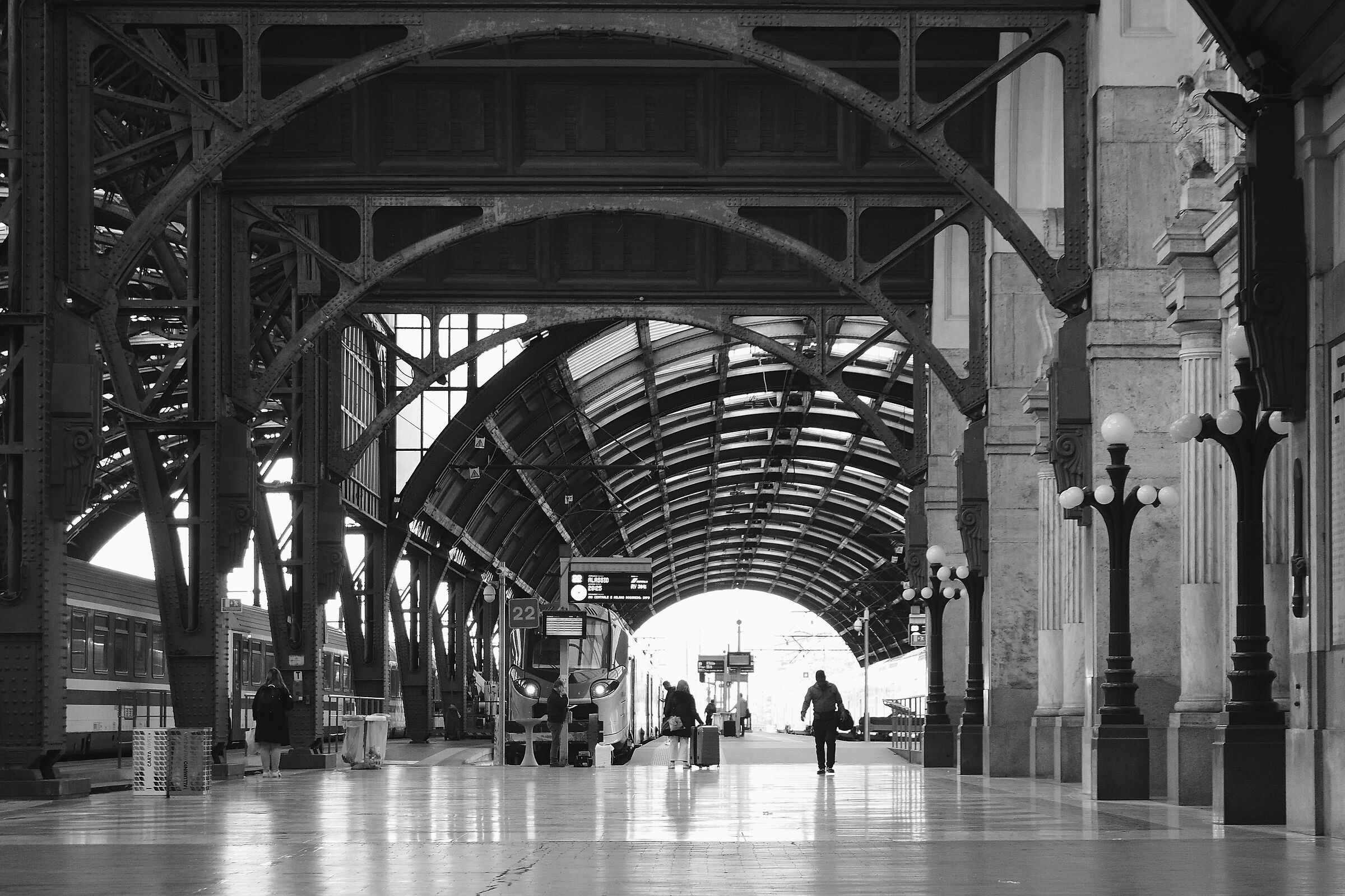 The Central Station of Milan