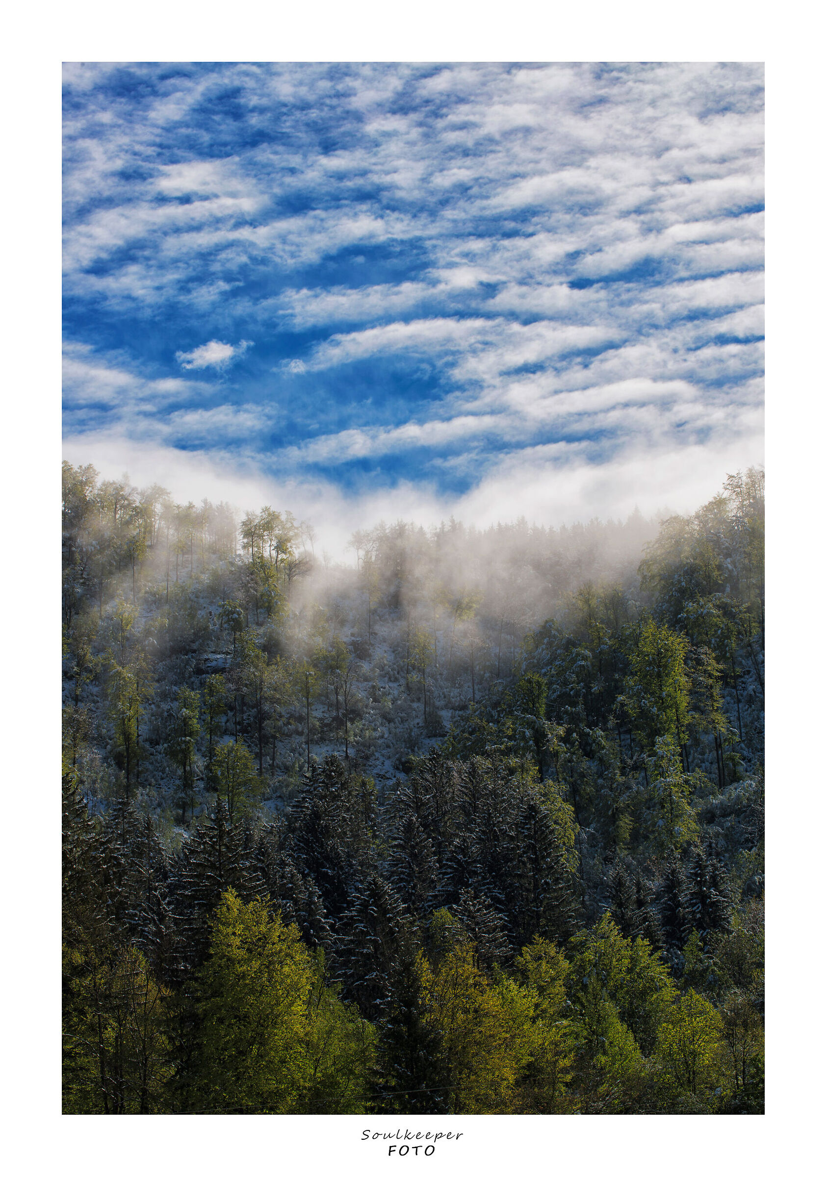 When the mountains touch the sky...