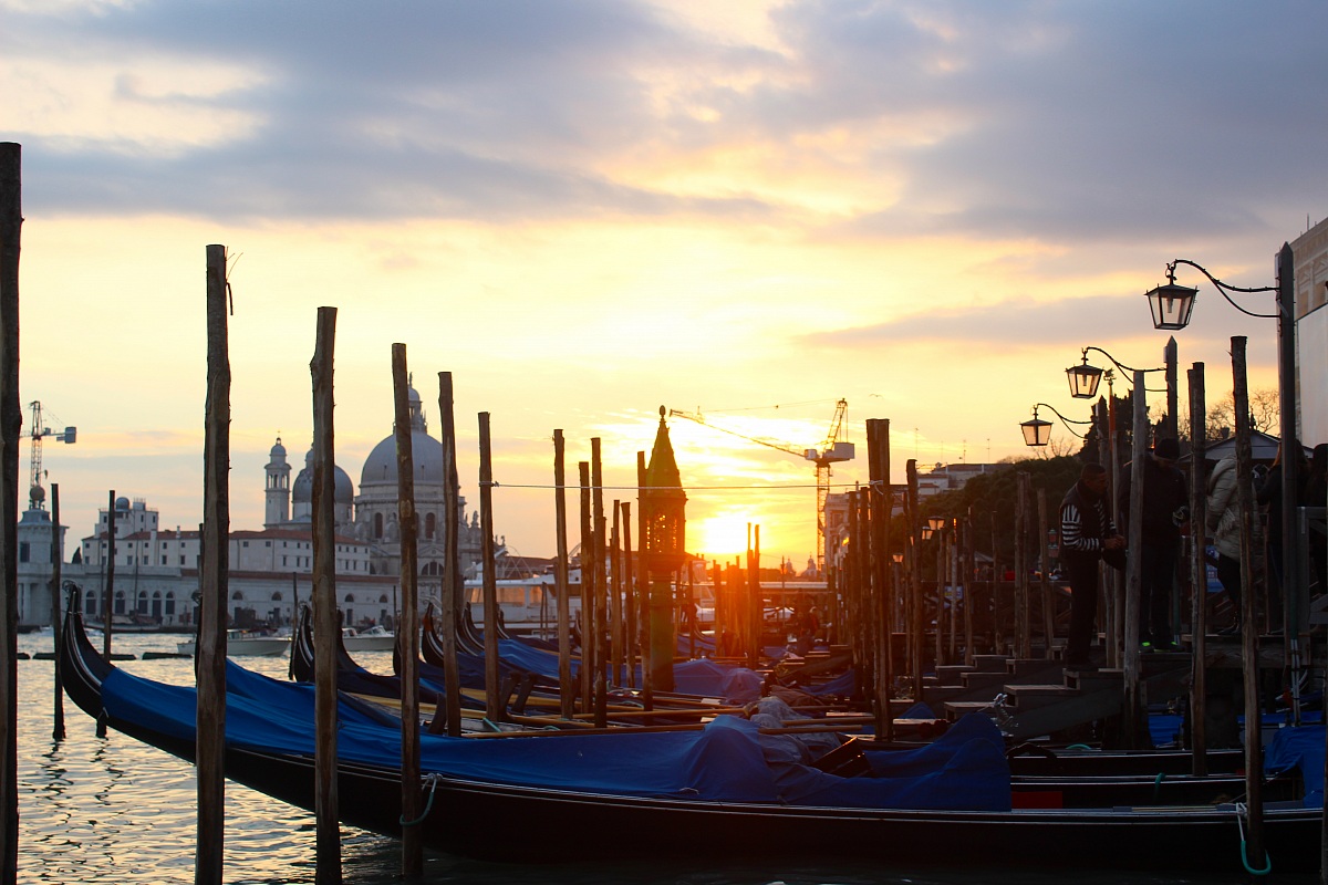 Sunset in Venice