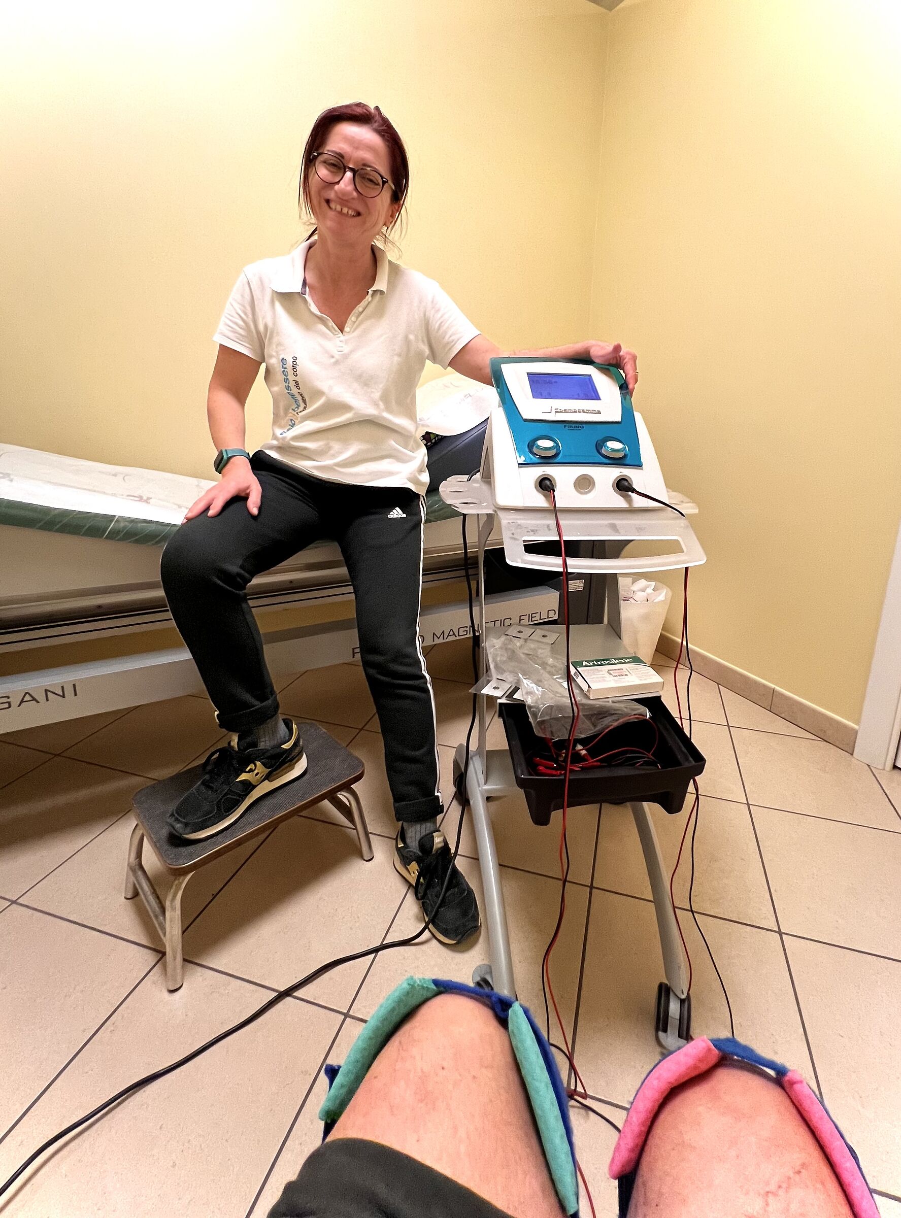 Annamaria my physiotherapist!