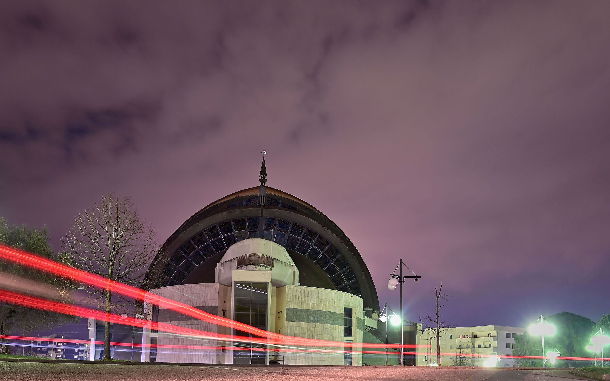An astronomical observatory? No, a church. Makes