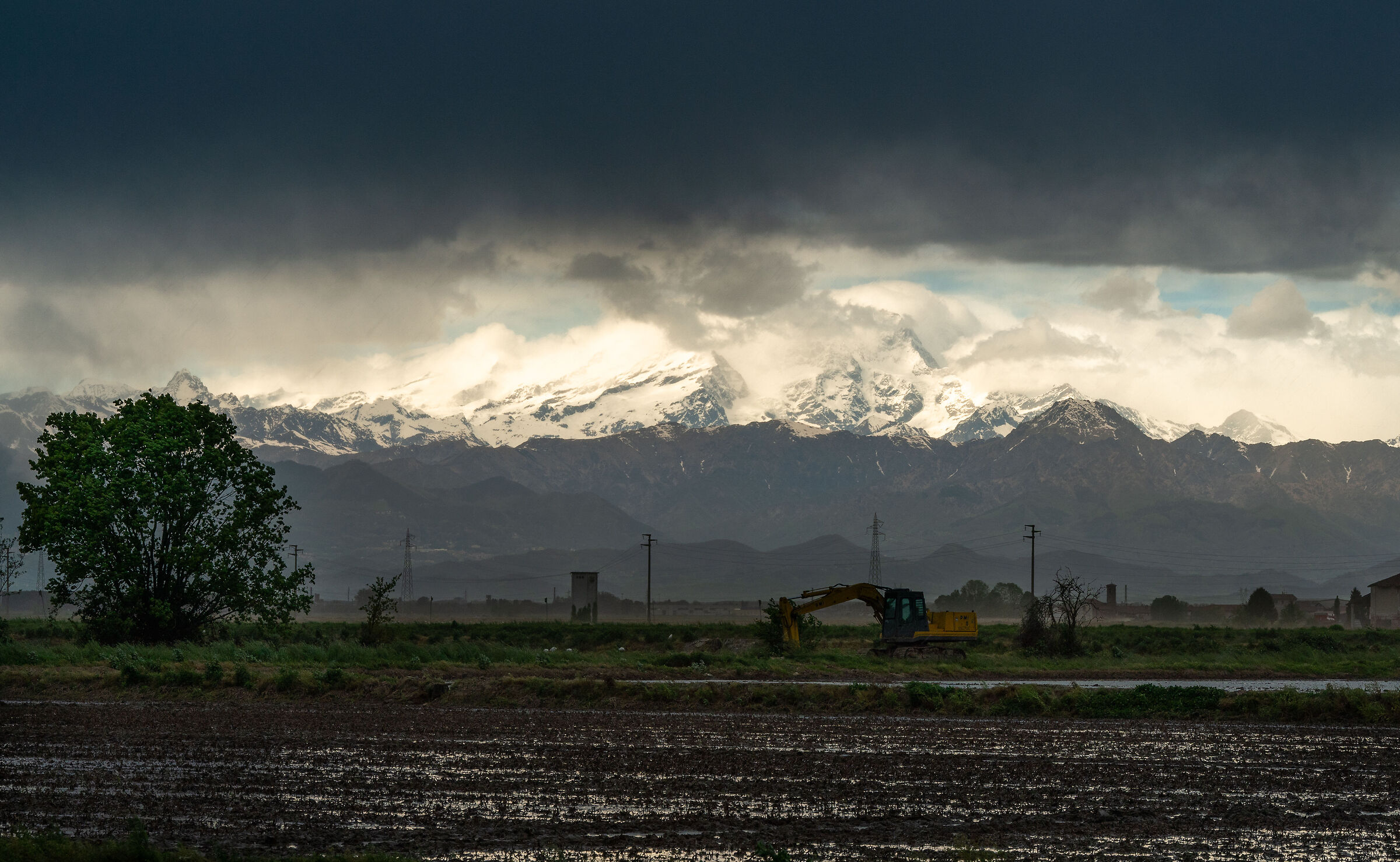 Monte Rosa thunderstorm