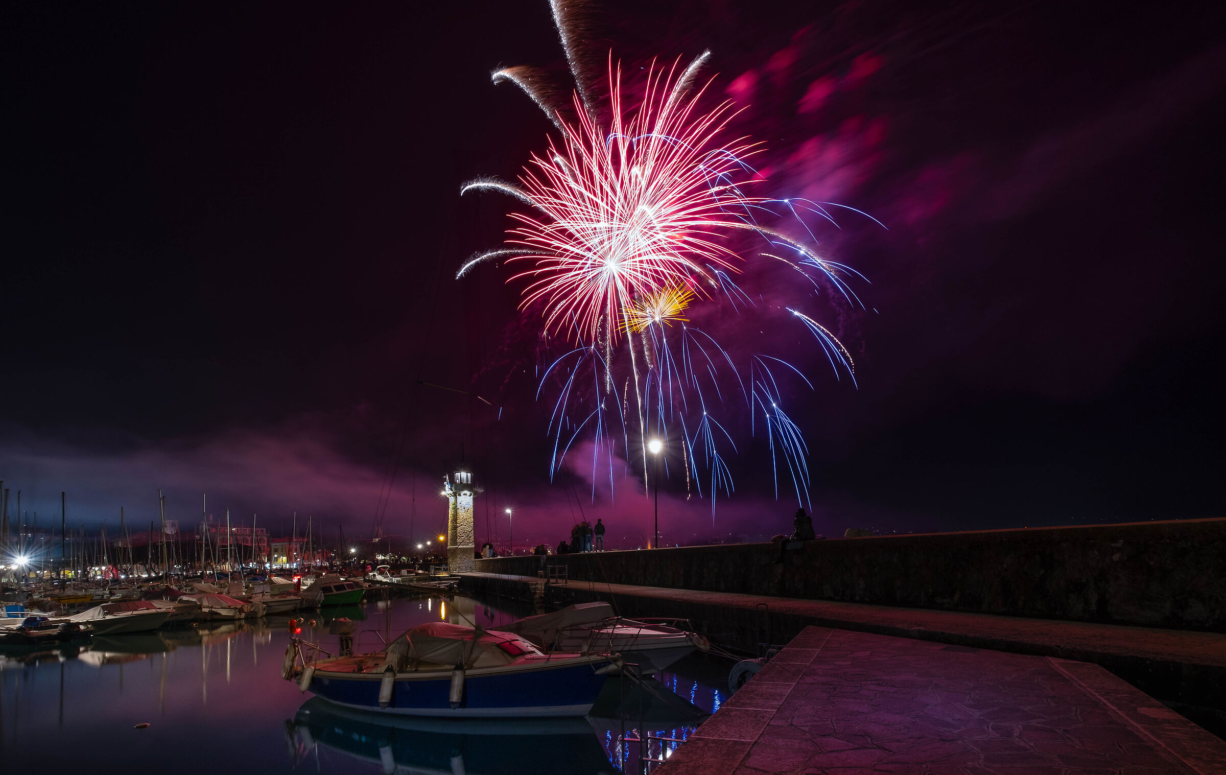 Fires in Desenzano del Garda