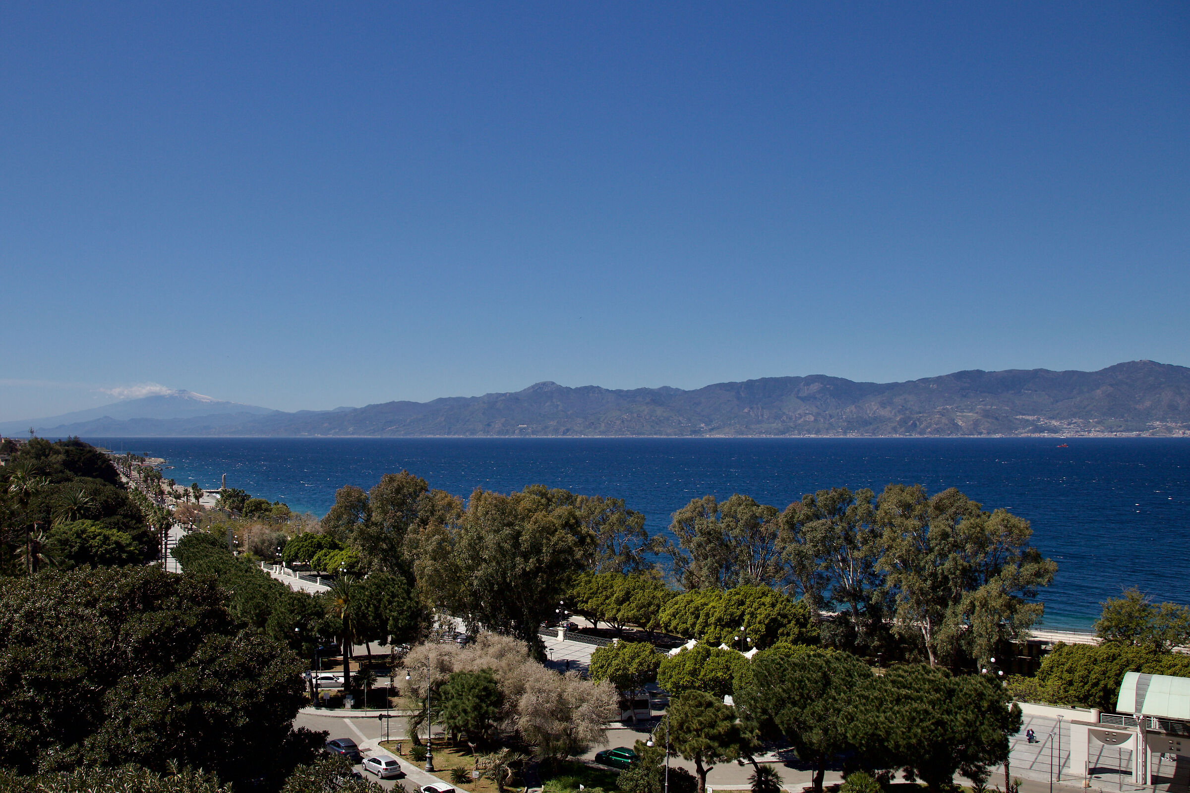 La Sicilia e L'Etna visti da Reggio Calabria