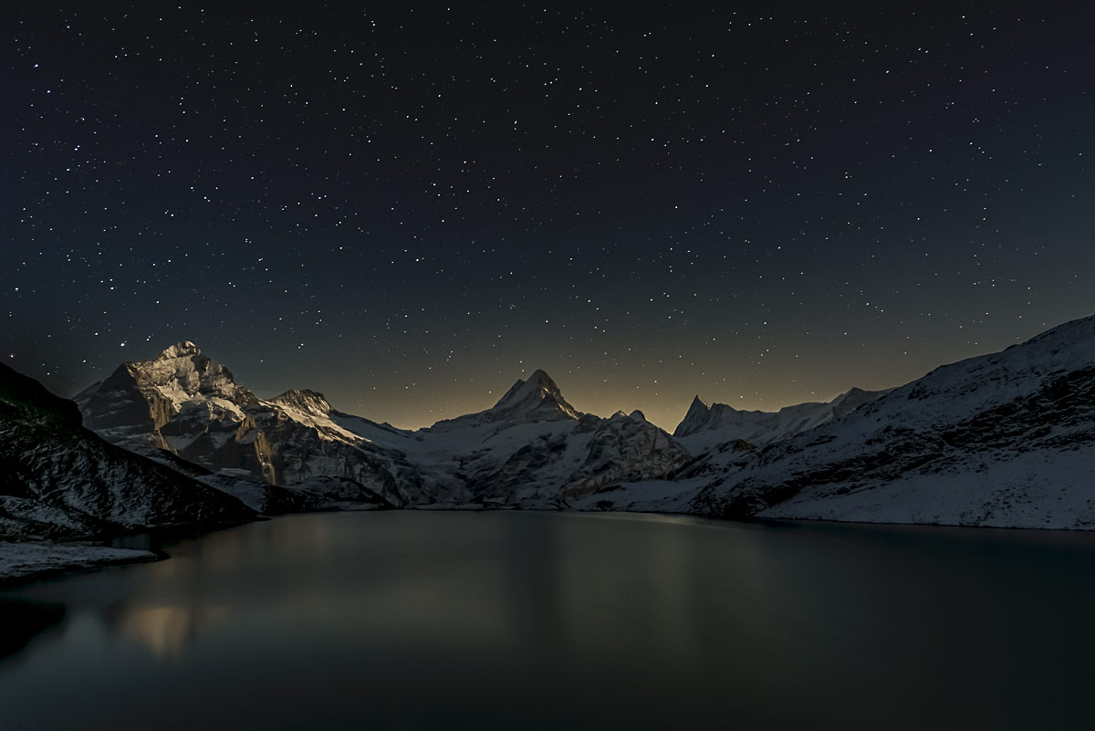 Night tour at the Bachalpsee