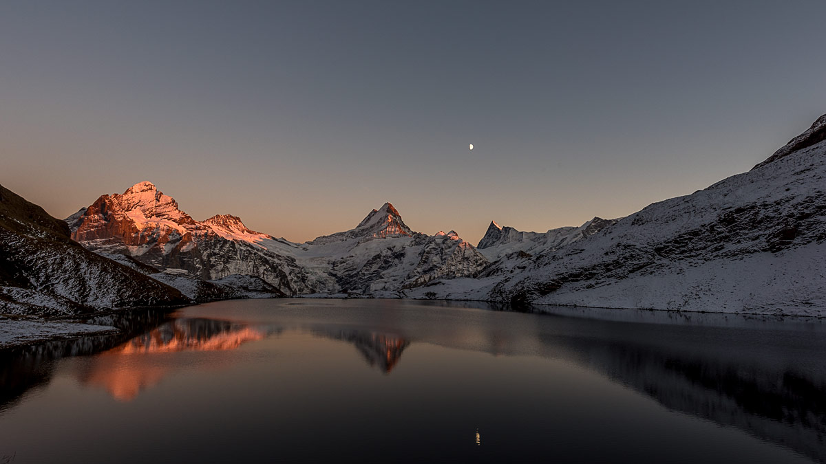 Bachalpsee al tramonto