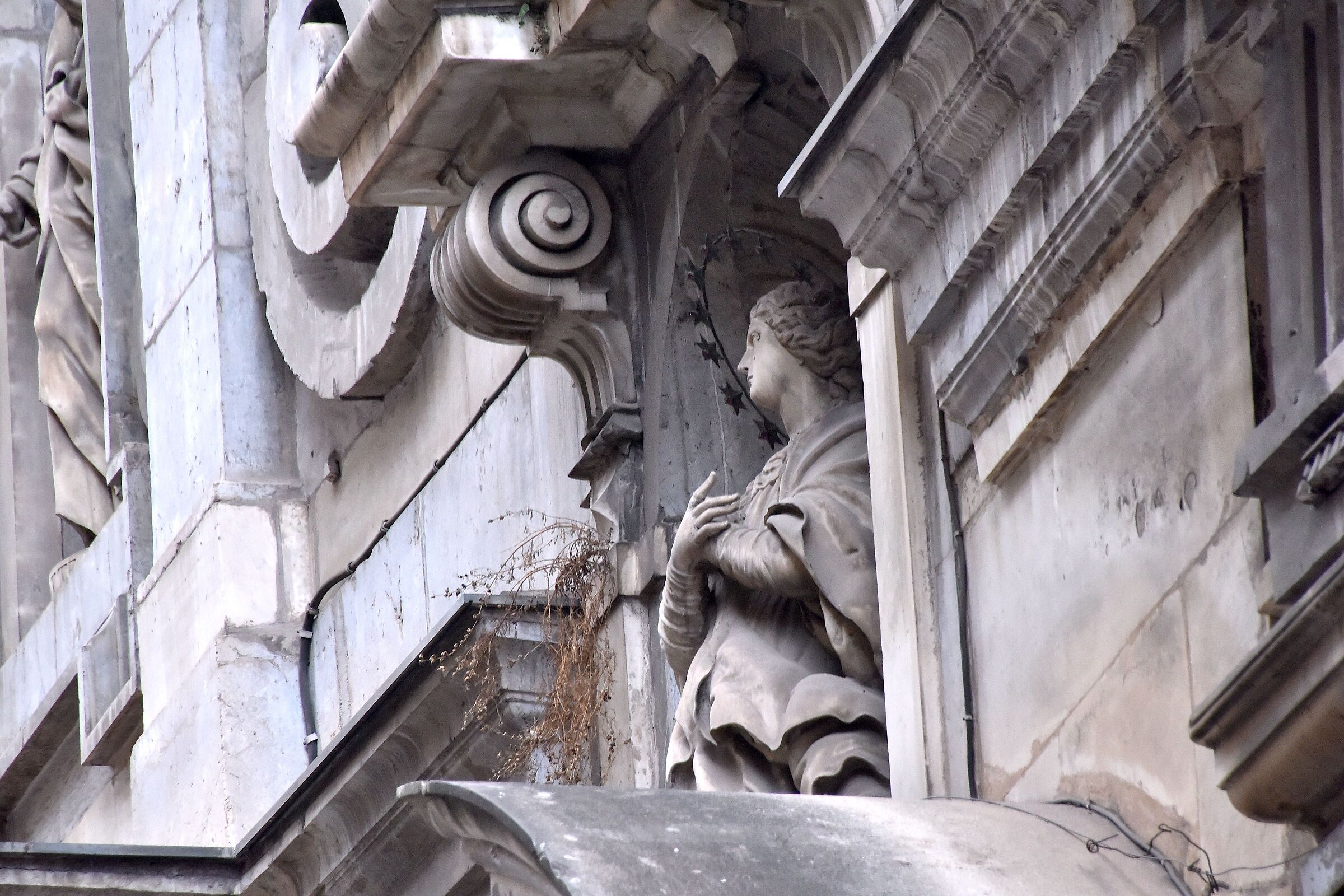 CHURCH OF S. MATTEO AL CASSARO - FAÇADE - DETAIL