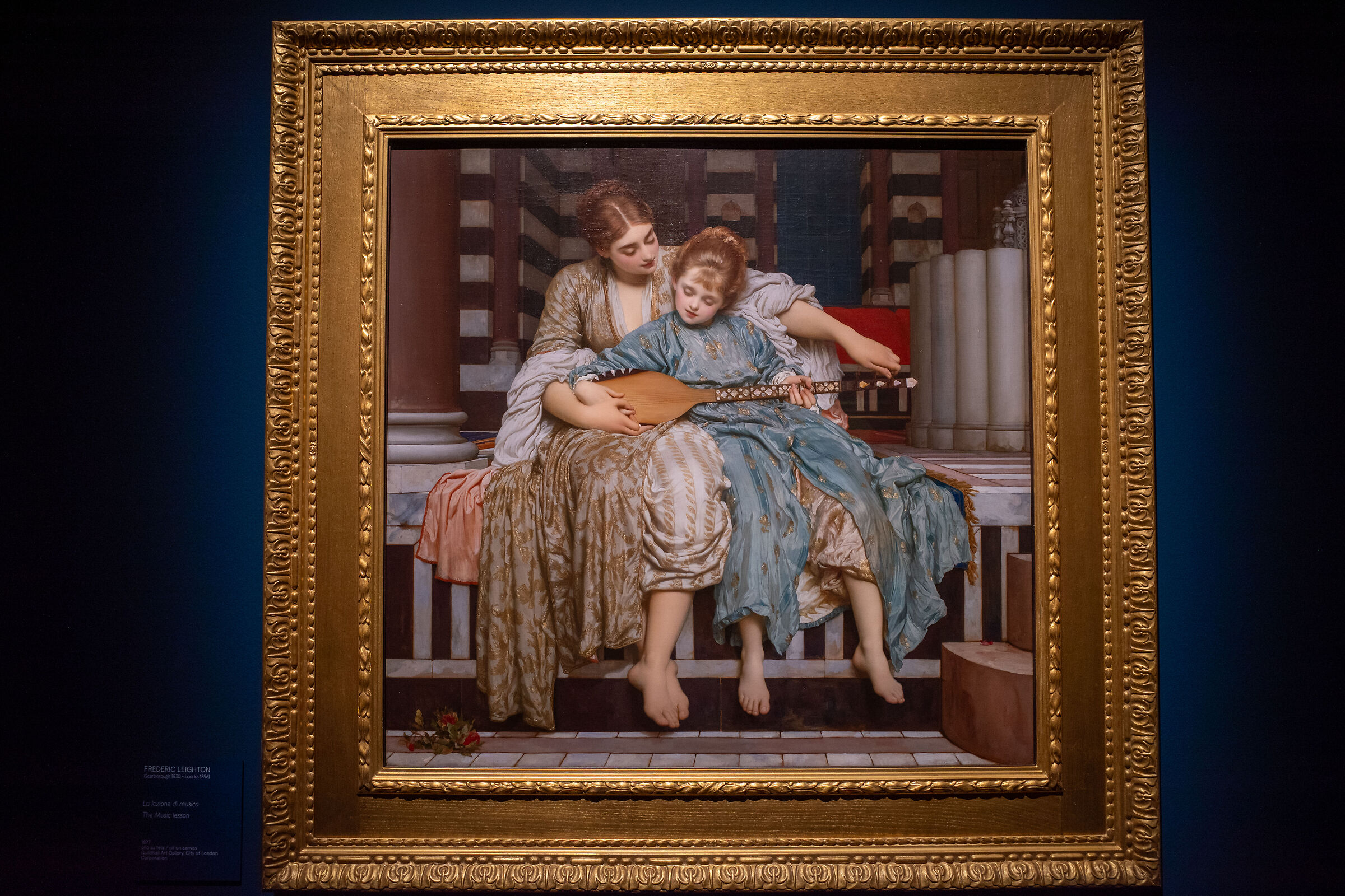 La lezione di musica (Frederic Leighton)