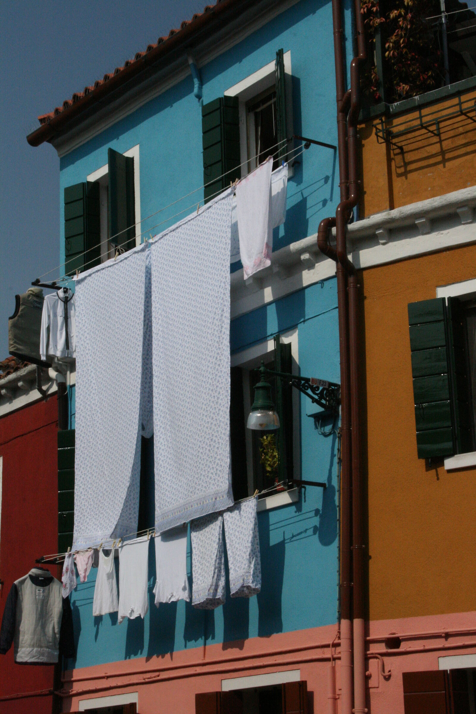 Burano, lenzuola