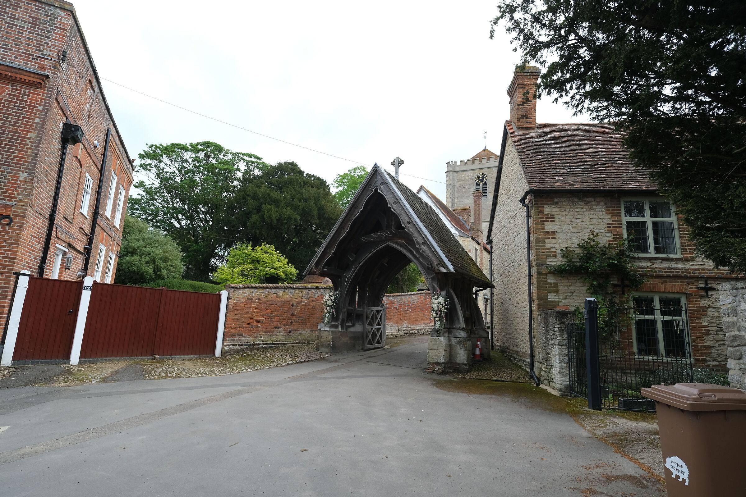 Midsomers Murders, the entrance to the church